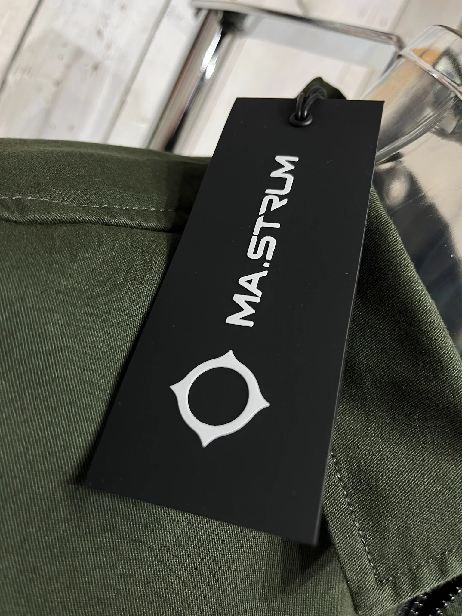 MA. STRUM Mizzen Harrington Jacket - Oil Slick - Image 6