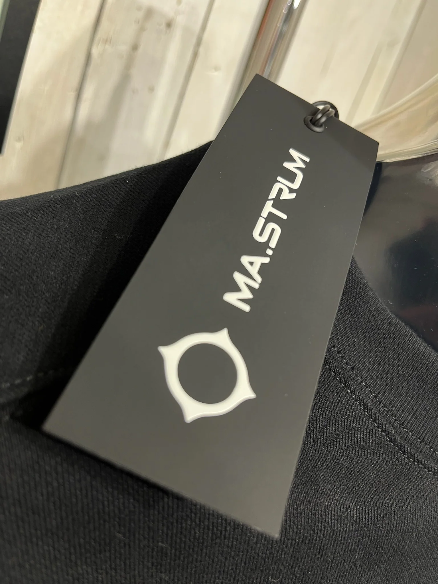 MA. STRUM Neo Crew Sweat - Jet Black - Image 3