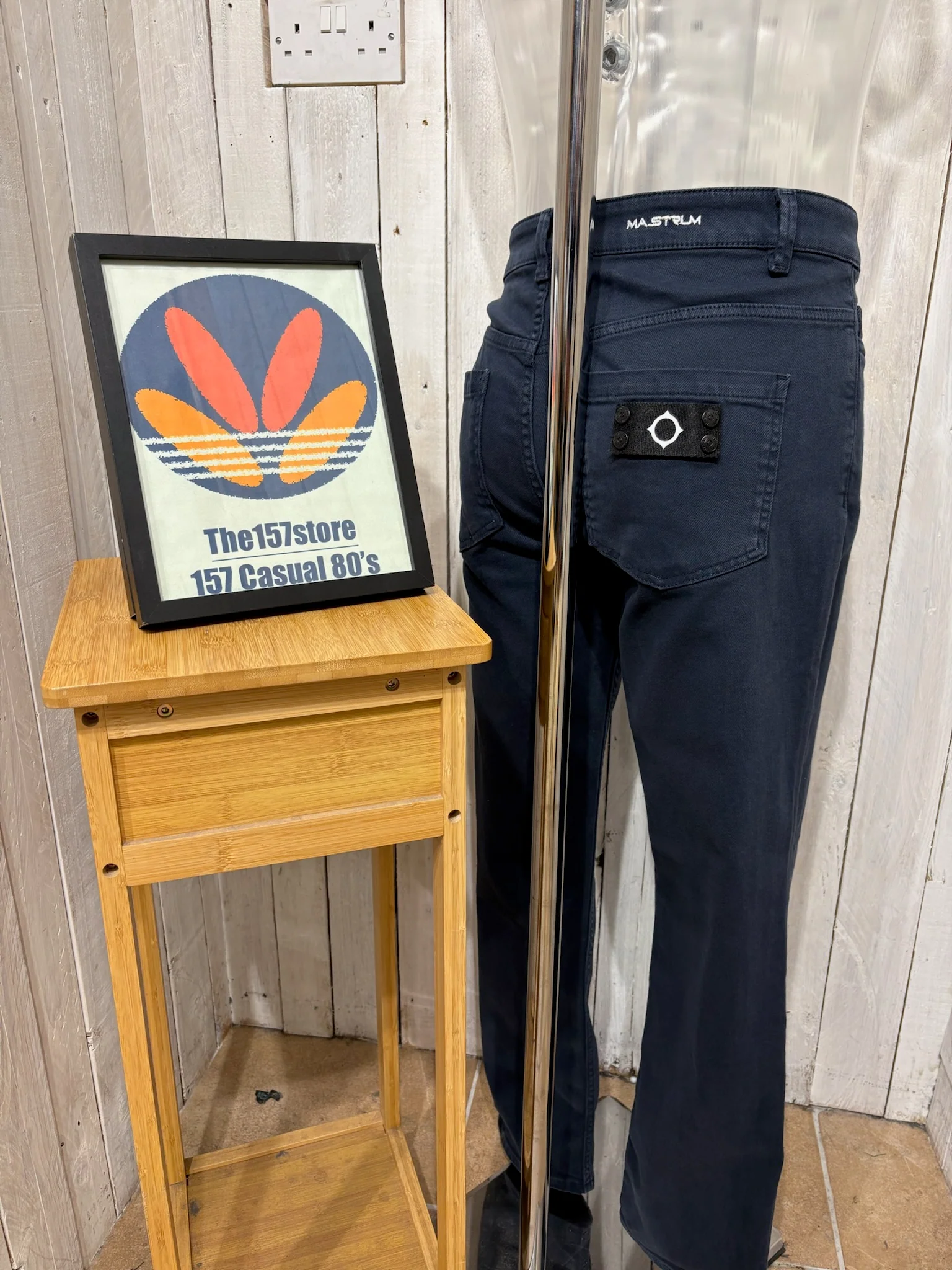 MA. STRUM Vanguard 5-Pocket Jeans - Navy