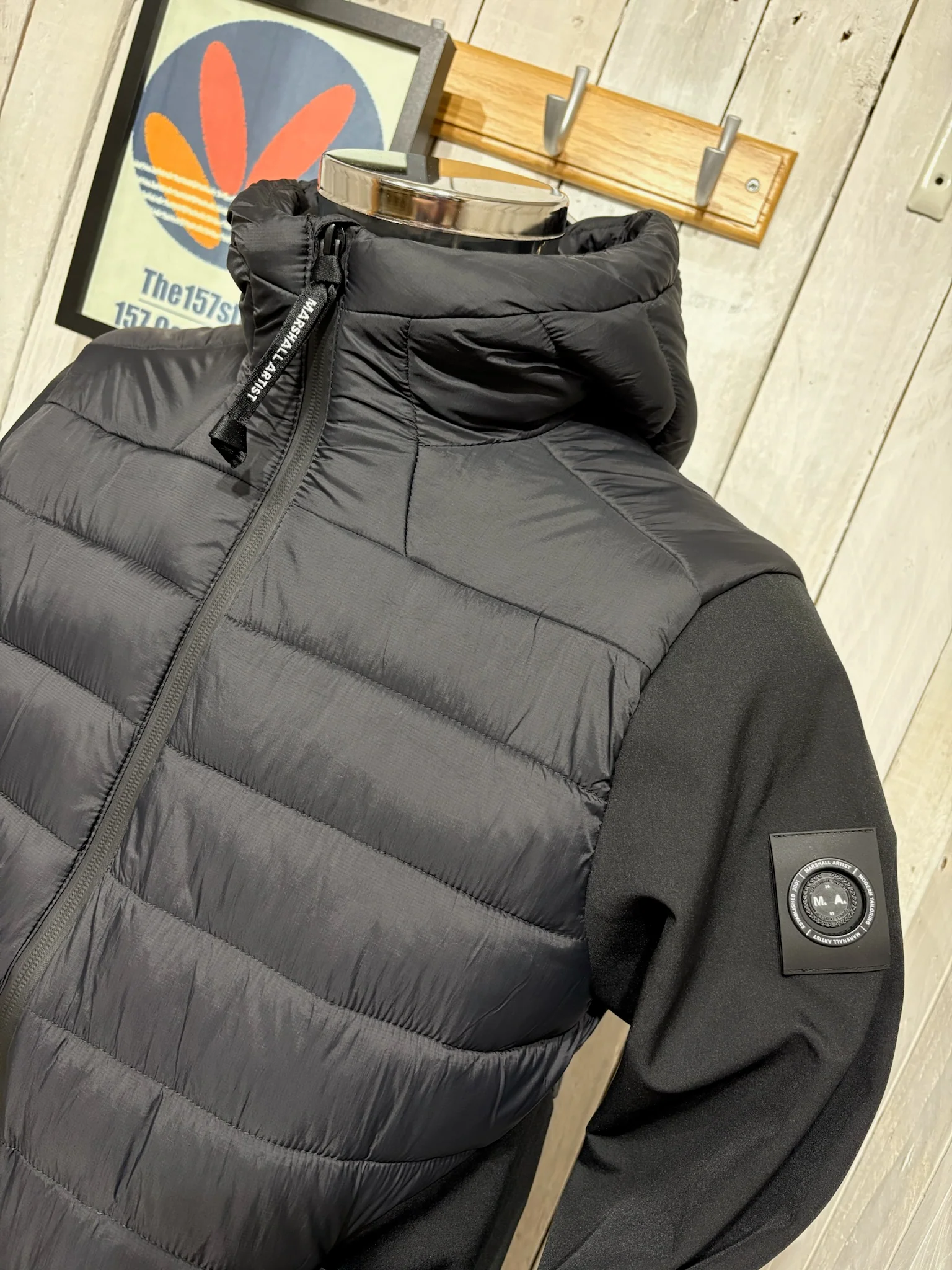 Marshall Artist Foresti Hybrid Jacket - Black - Image 2