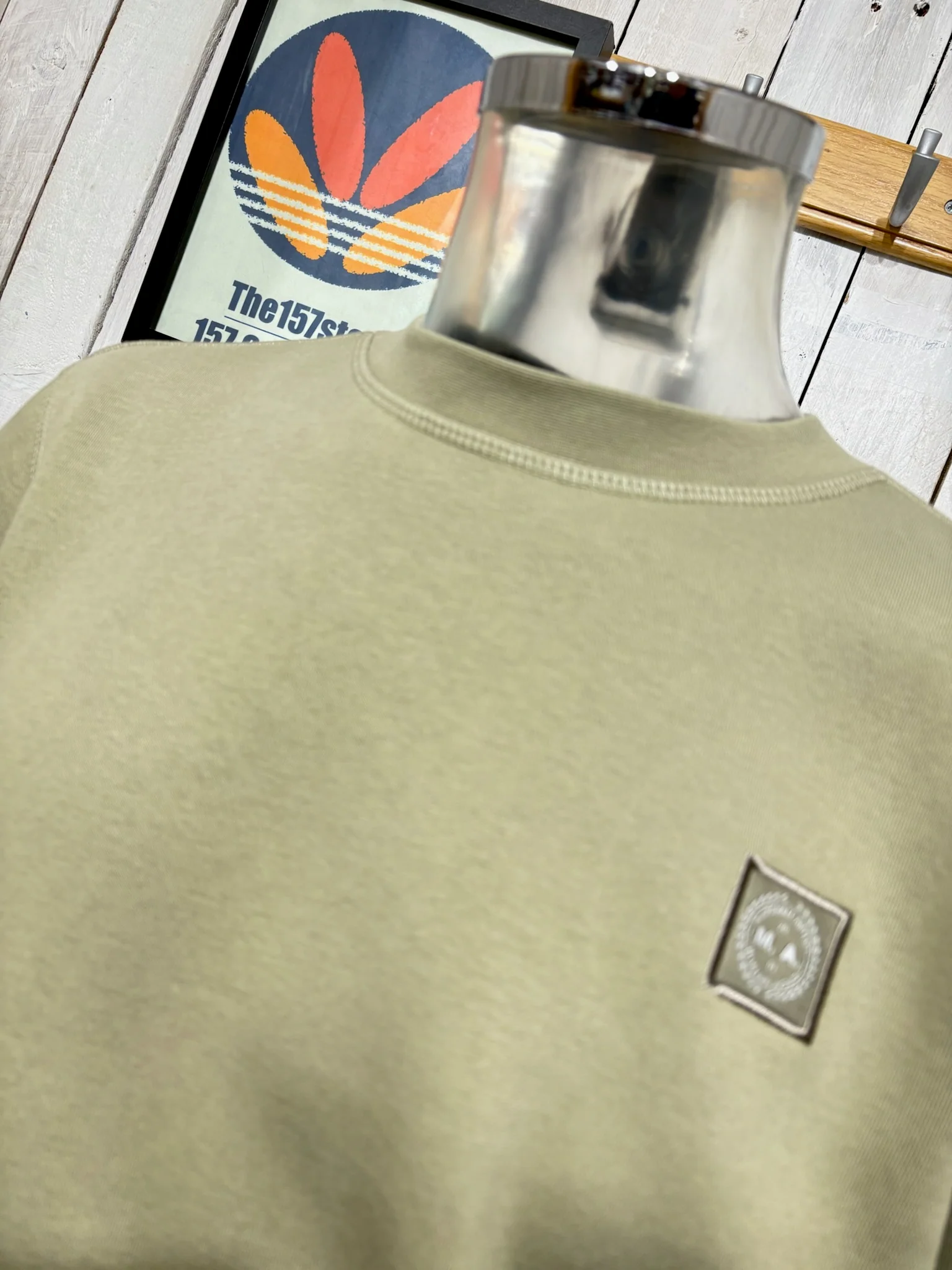 Marshall Artist Marchio Crew Sweat - Dark Stone - Image 2