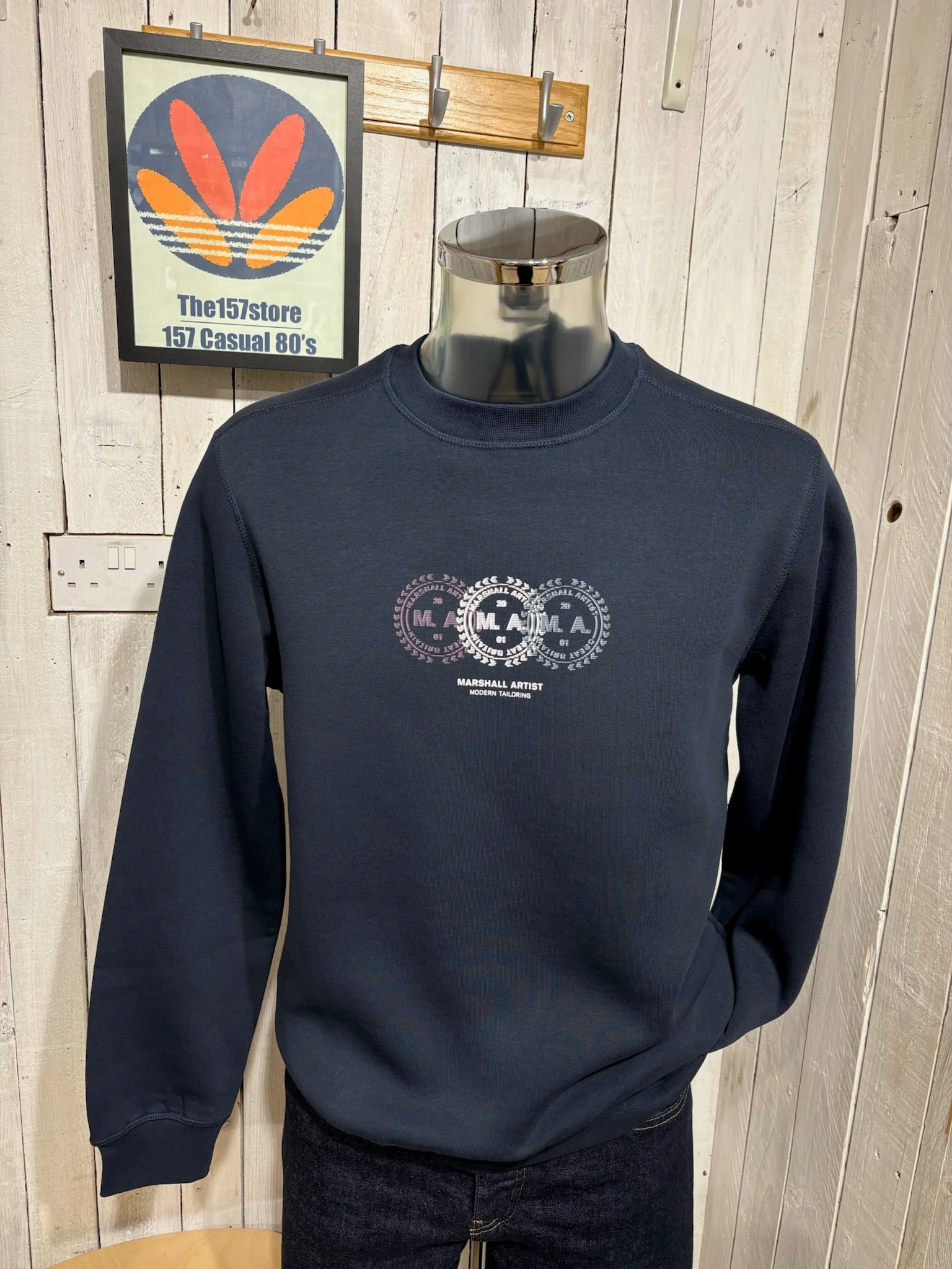 Marshall Artist Milo Jumper - Navy