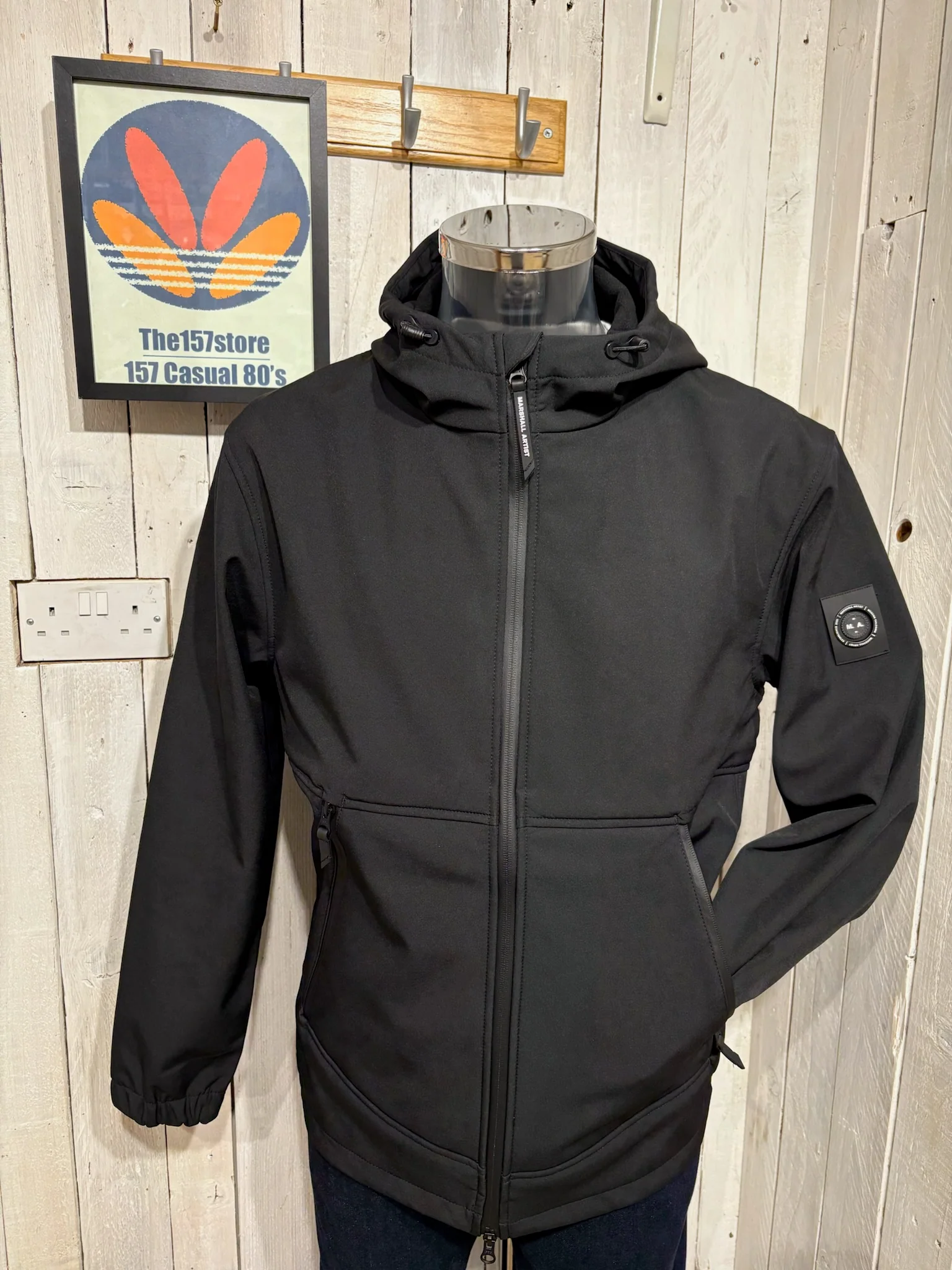 Marshall Artist Prova Softshell Jacket - Black - Image 2