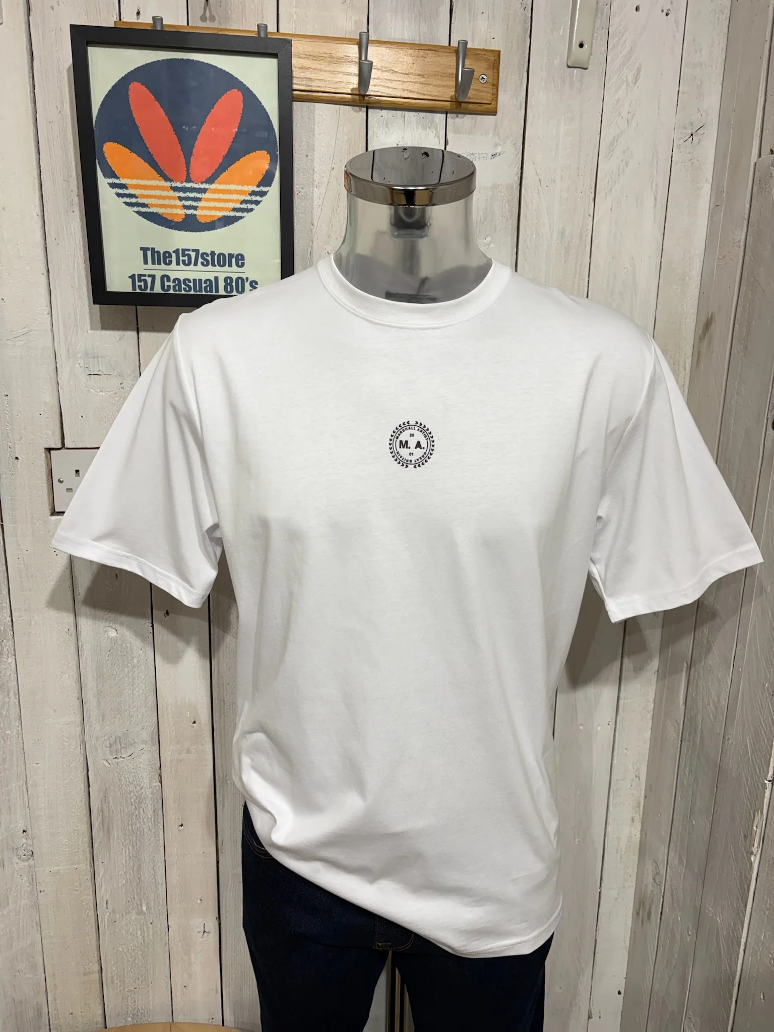 Marshall Artist World In Motion Tee - White (Three Lions) - Image 2