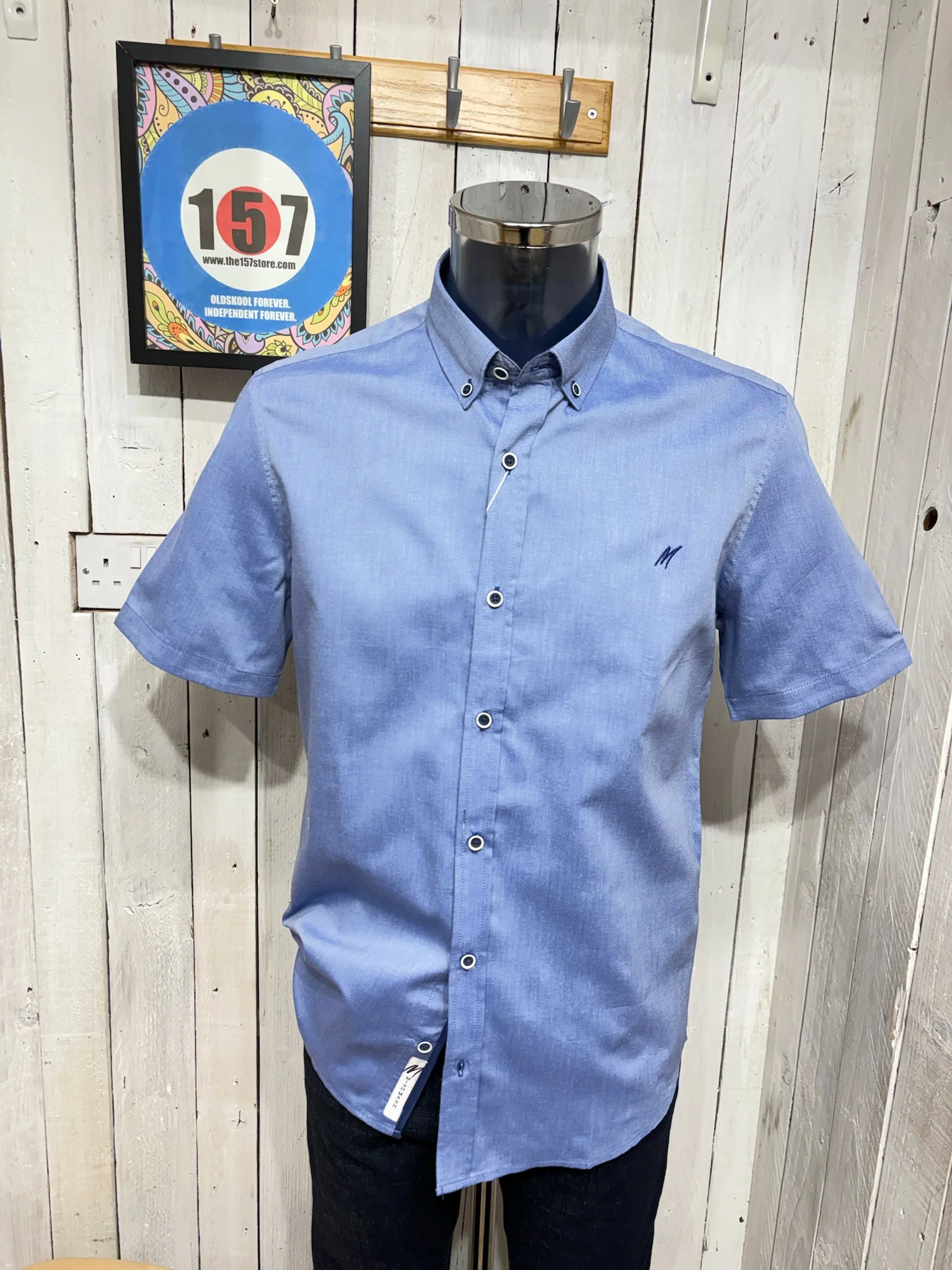 Mish Mash Summer Shirt - Short Sleeve - Chambray