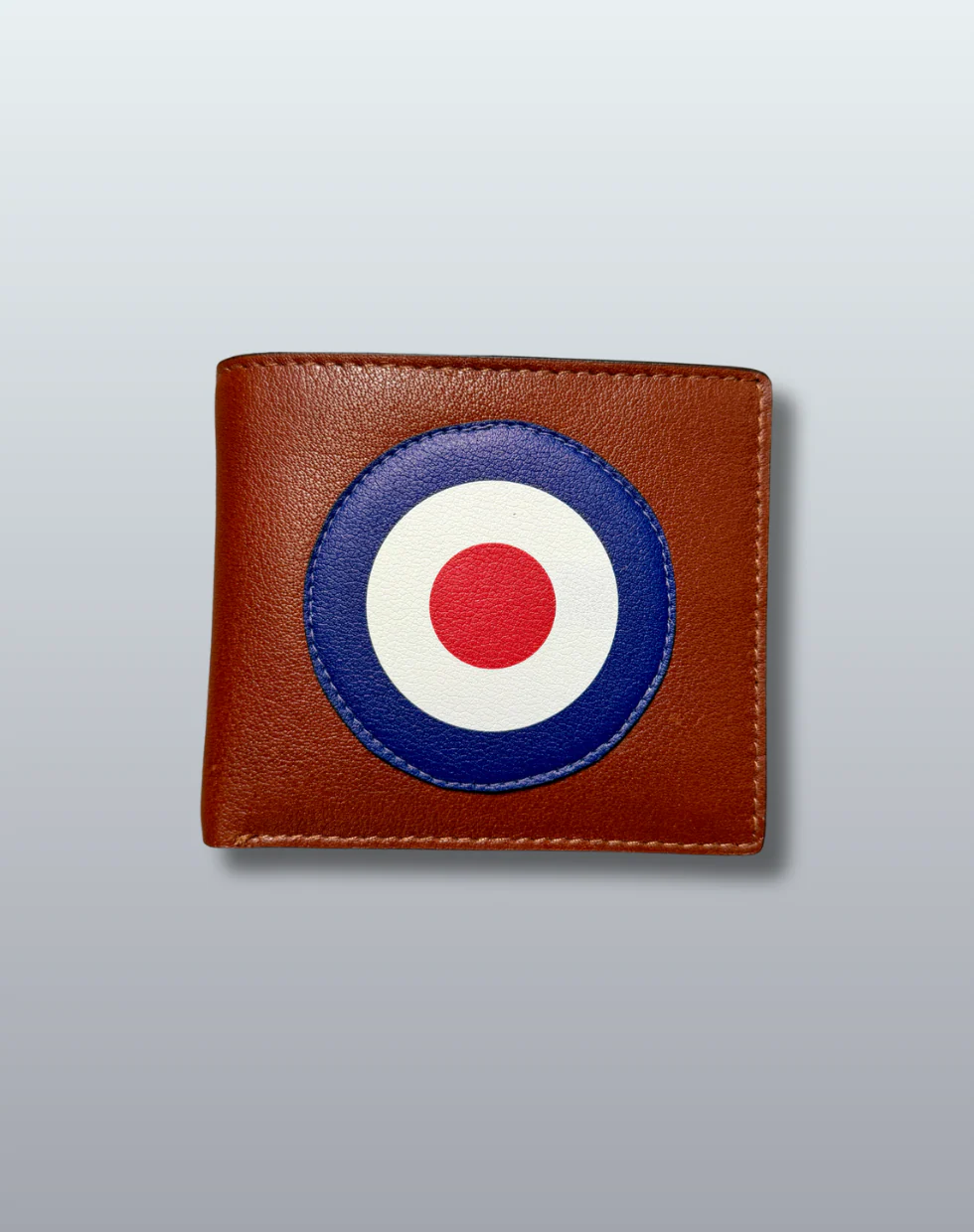 Mod Leather Bi-Fold Wallet - Real Leather