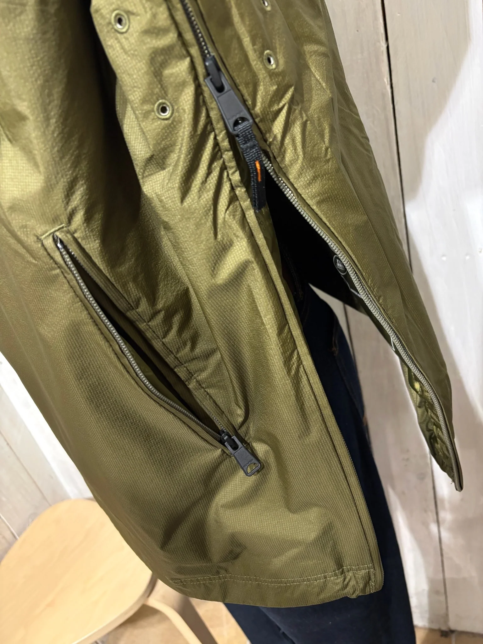 Napapijri Rainforest Next Summer Anorak - Dark Olive - Image 5