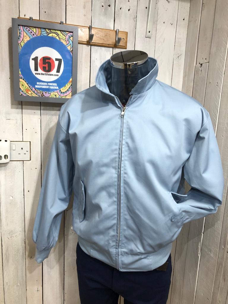 Original 70s Style Harrington - Ice Sky Blue - Image 6