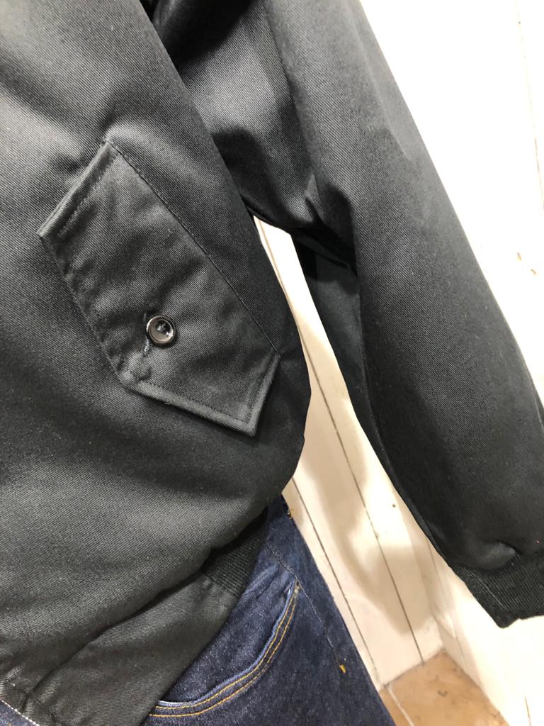 Original 70s Style Harrington - Black - Image 8