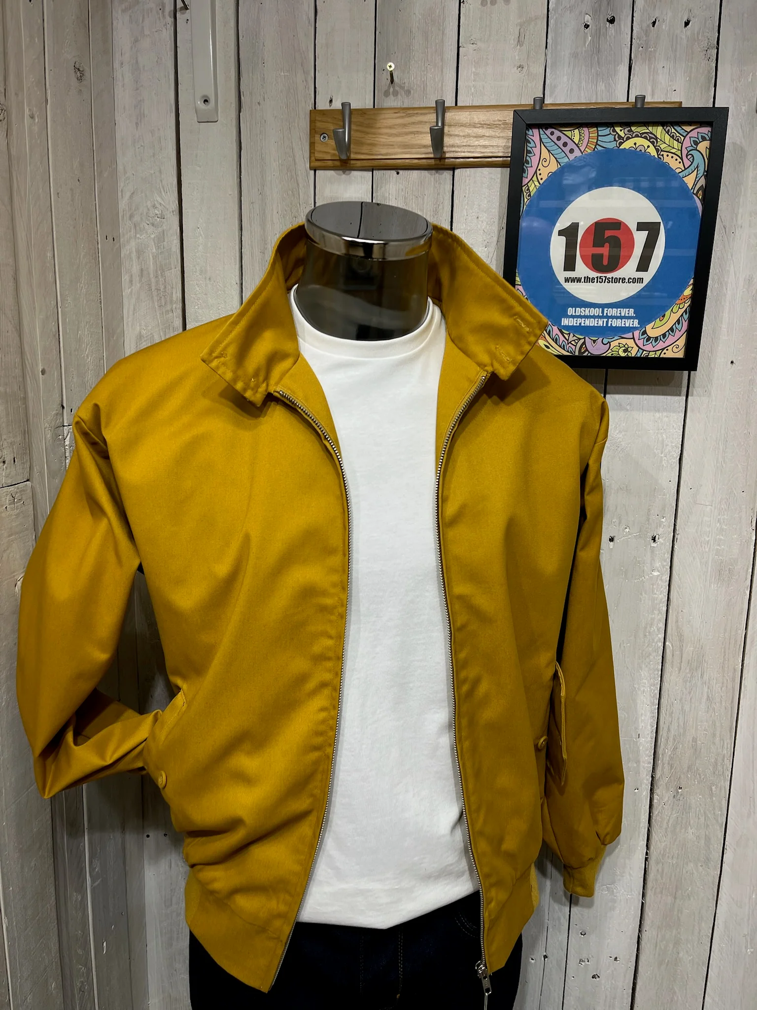 Original 70s Style Harrington - Mustard - Image 15