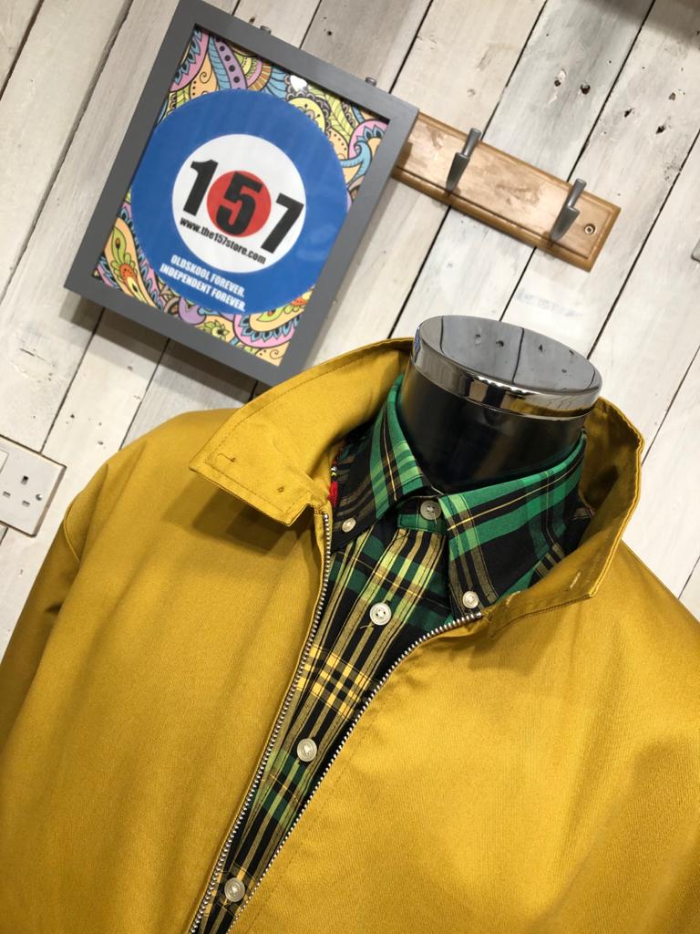 Original 70s Style Harrington - Mustard - Image 7