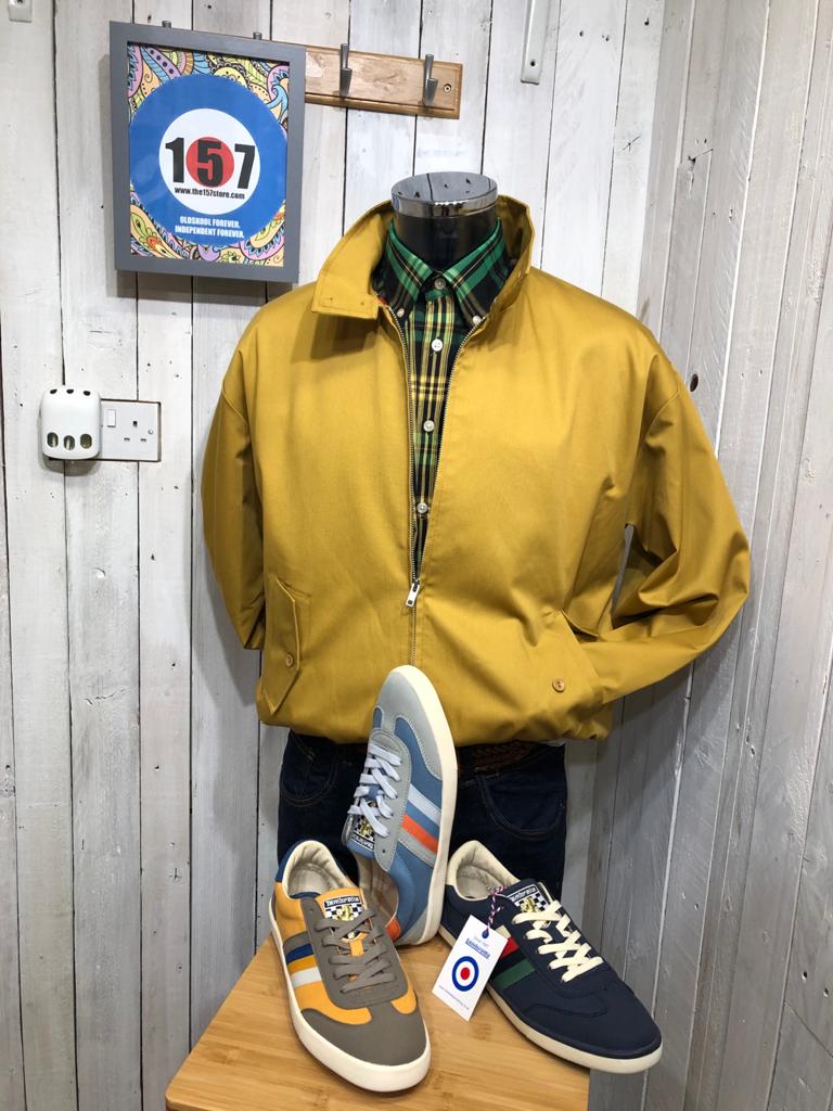 Original 70s Style Harrington - Mustard - Image 8