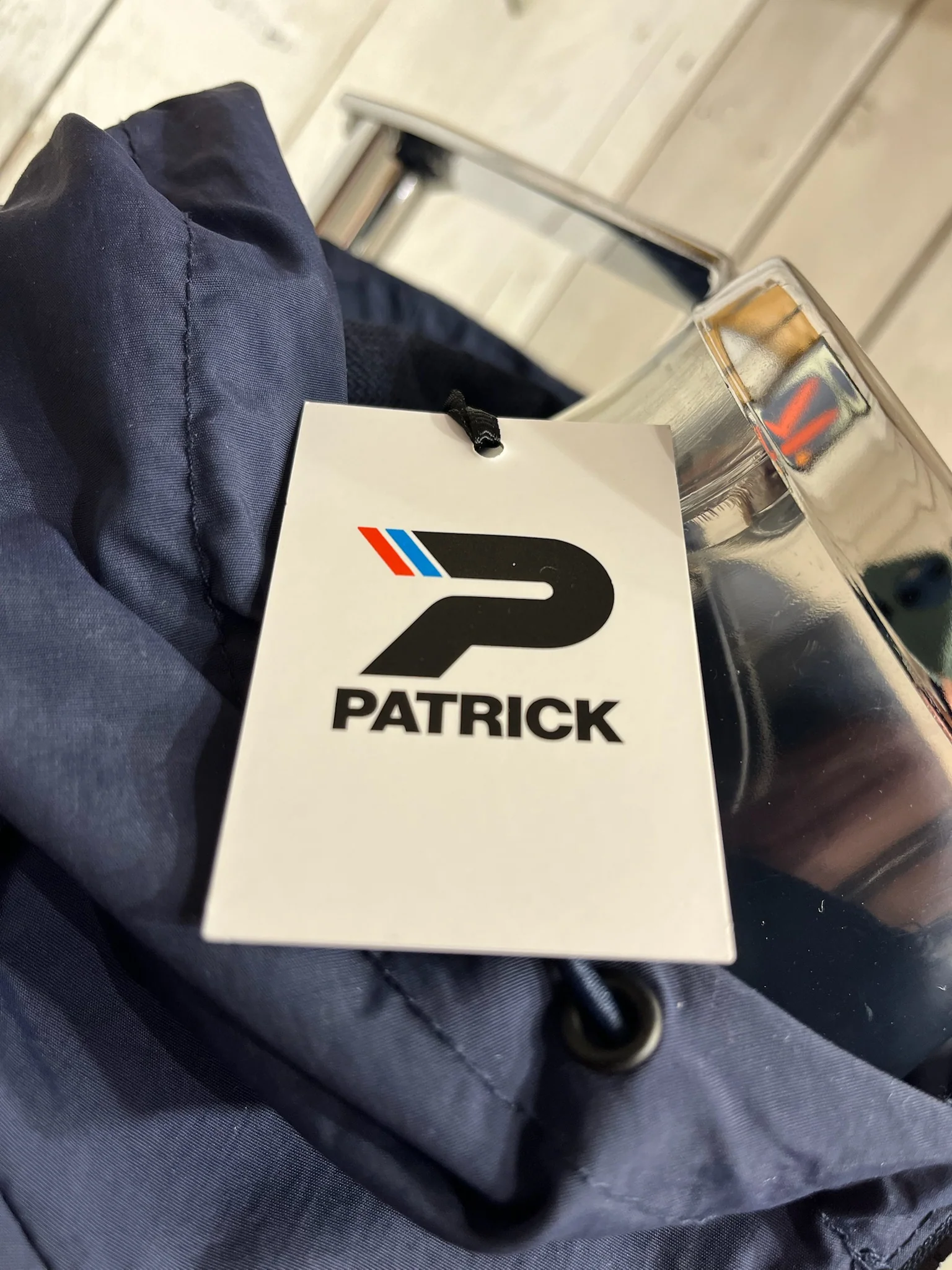 Patrick Gold Chapman Track Terrace Jacket - Navy - Image 4