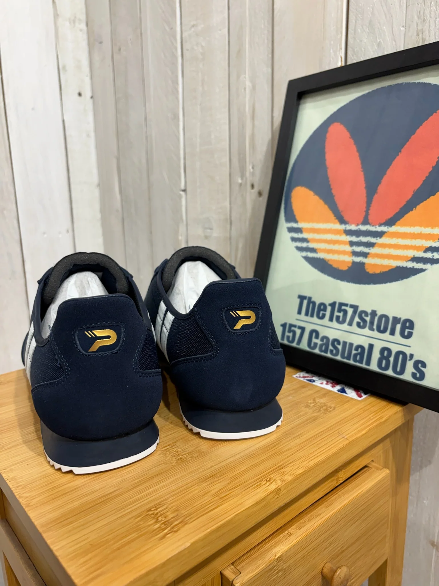Patrick Rio Trainers - Navy / White 444 - Image 4