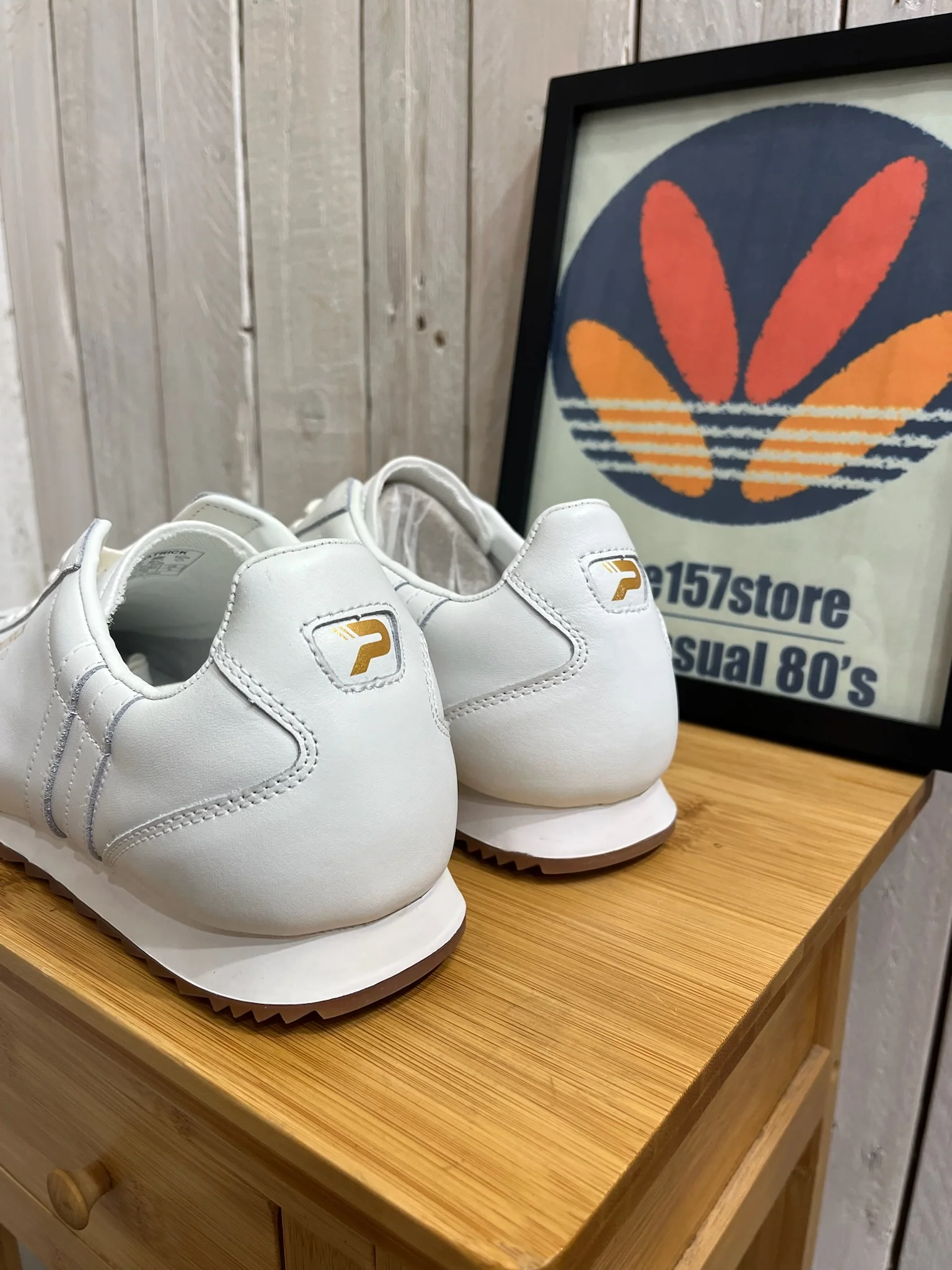 Patrick Rio Trainers - White Mono - Image 3