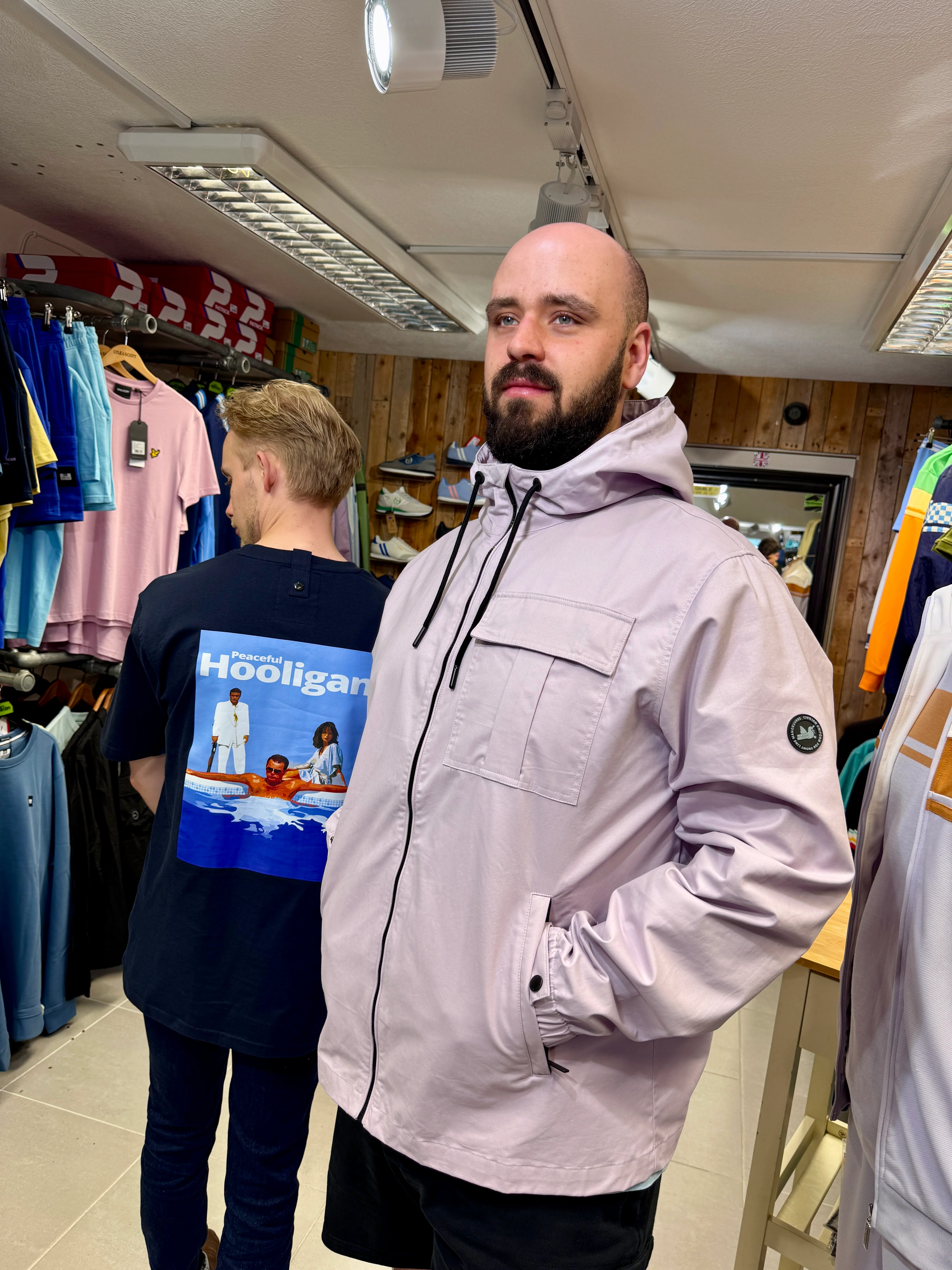 Peaceful Hooligan Coxon Terrace Jacket - Lavendula - Image 3