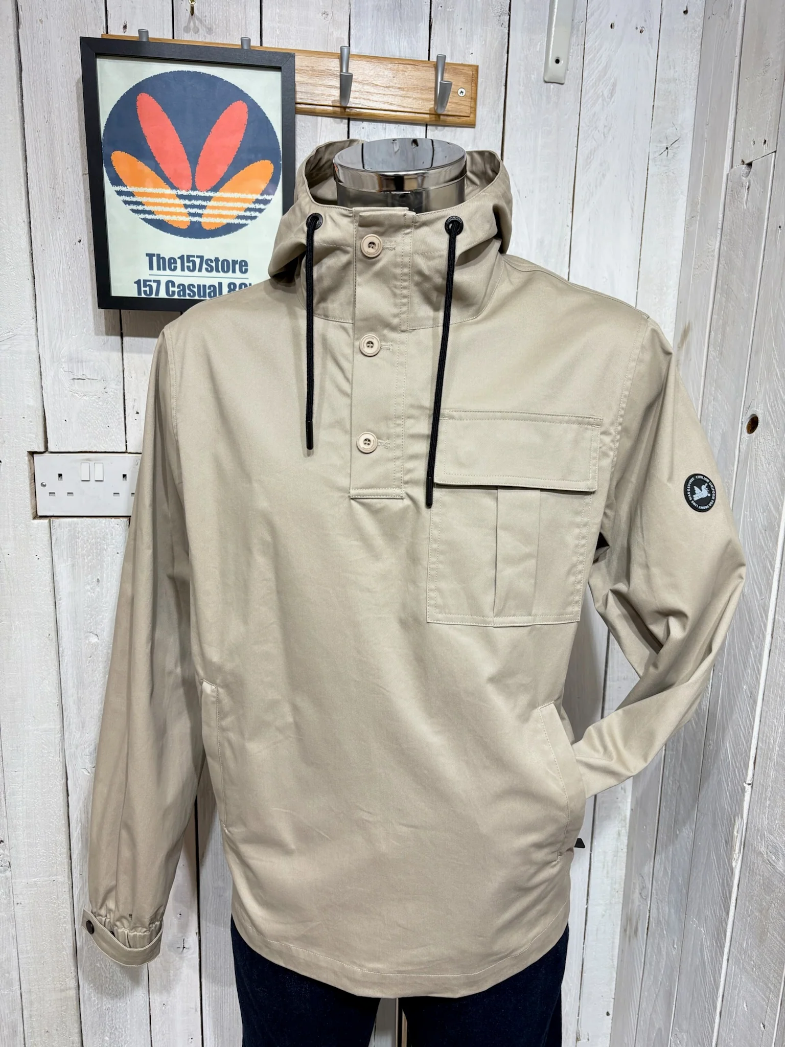 Peaceful Hooligan Lennon Smock - Light Taupe