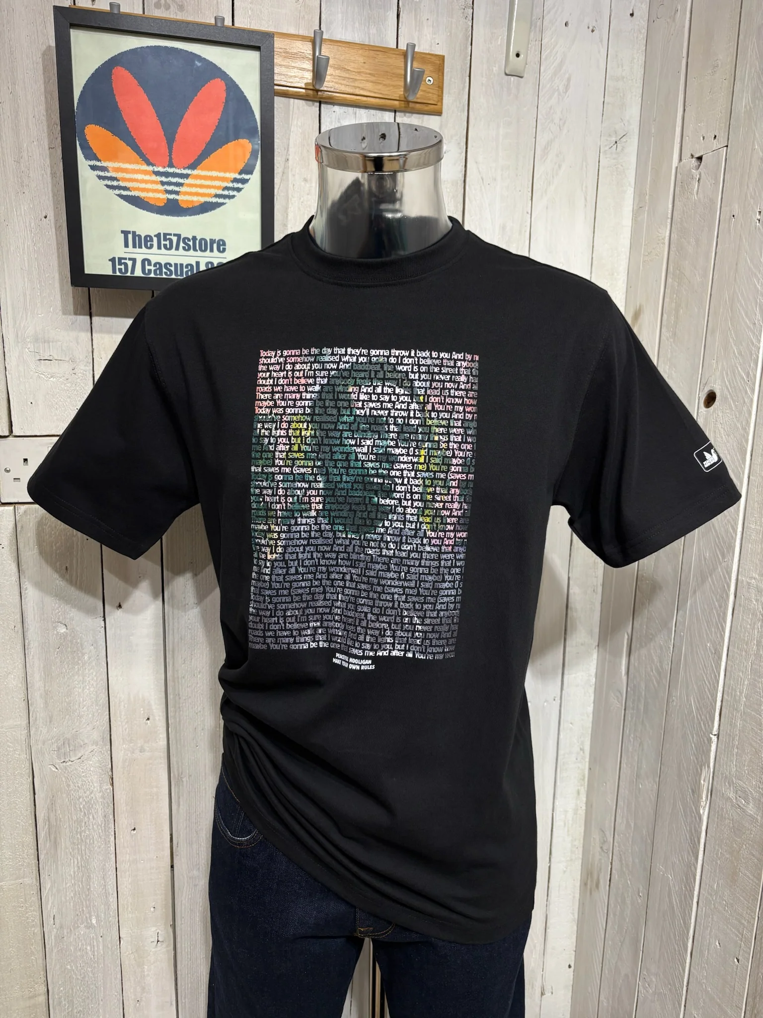 Peaceful Hooligan Shockwave Tee - Black