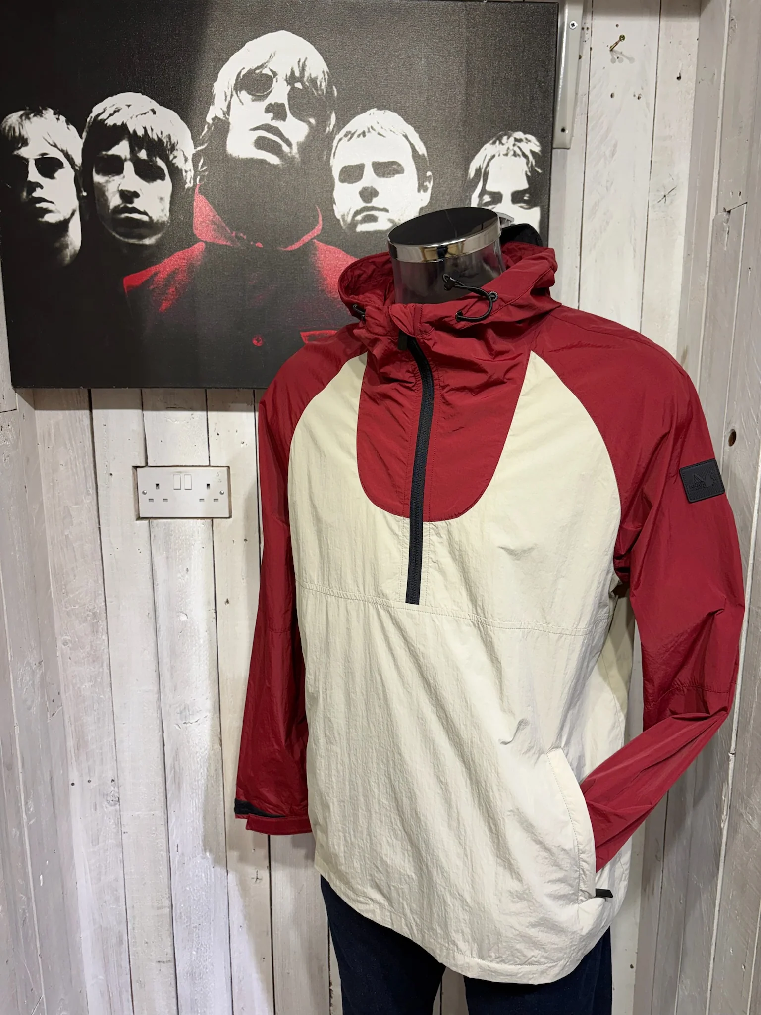 Peaceful Hooligan SUPERSONIC Jacket - Dark Red (Oasis)