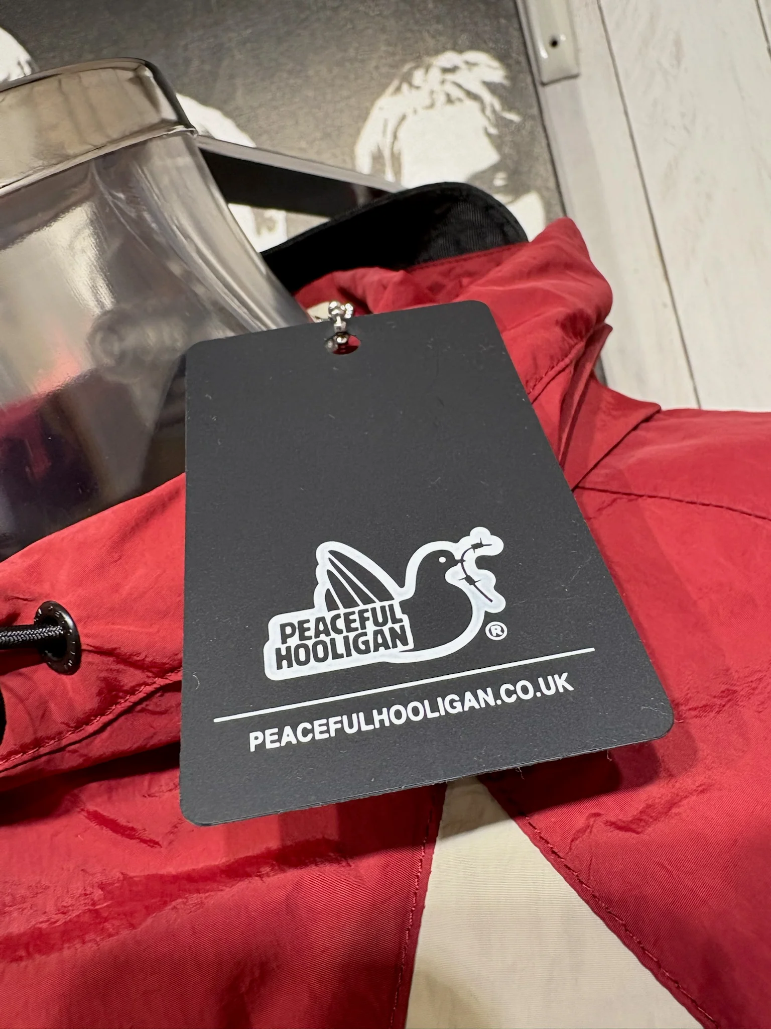 Peaceful Hooligan SUPERSONIC Jacket - Dark Red (Oasis) - Image 3