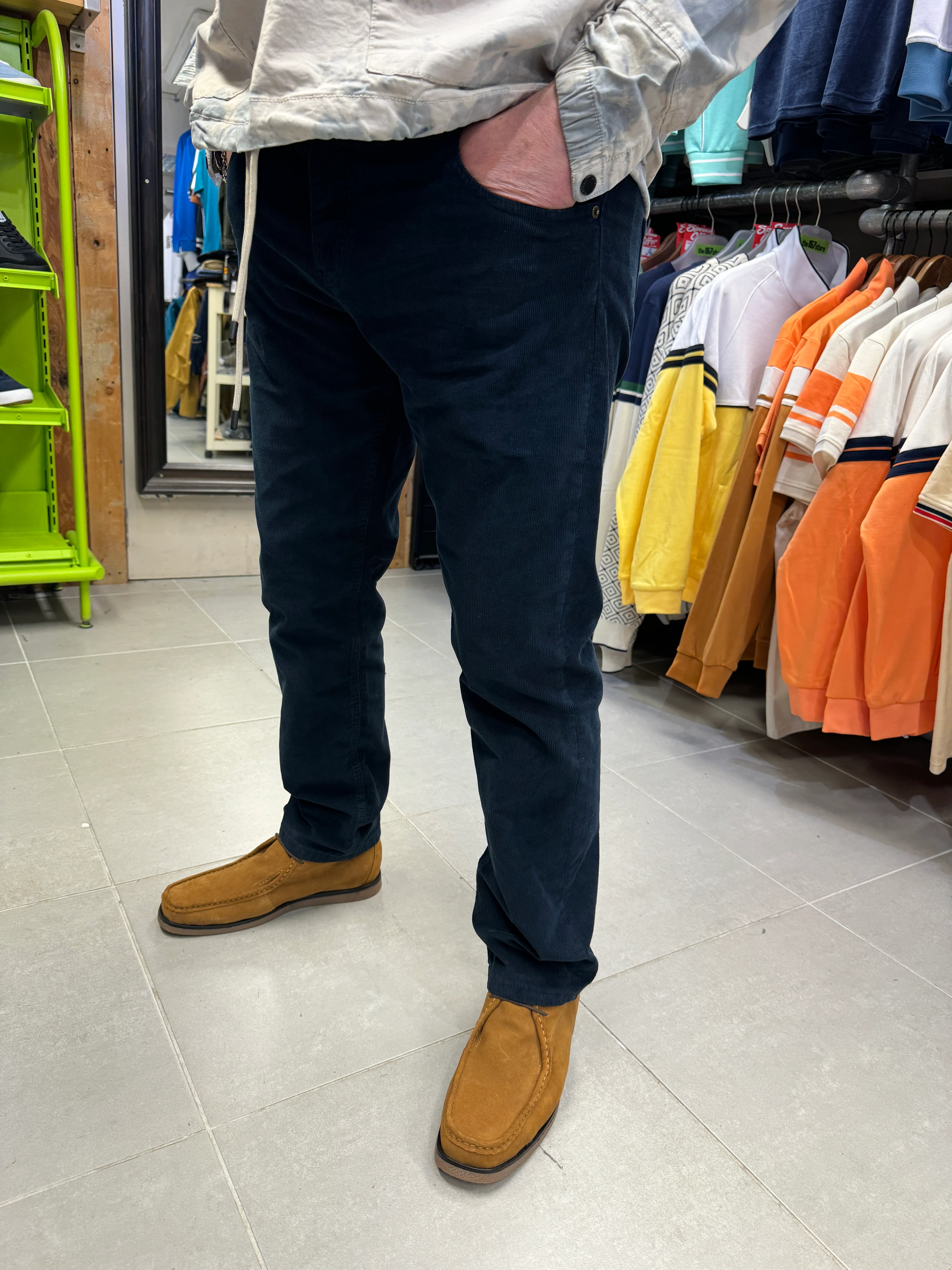 Lois Cords - Sierra Stretch Fit - Navy - BACK IN STOCK - Image 5