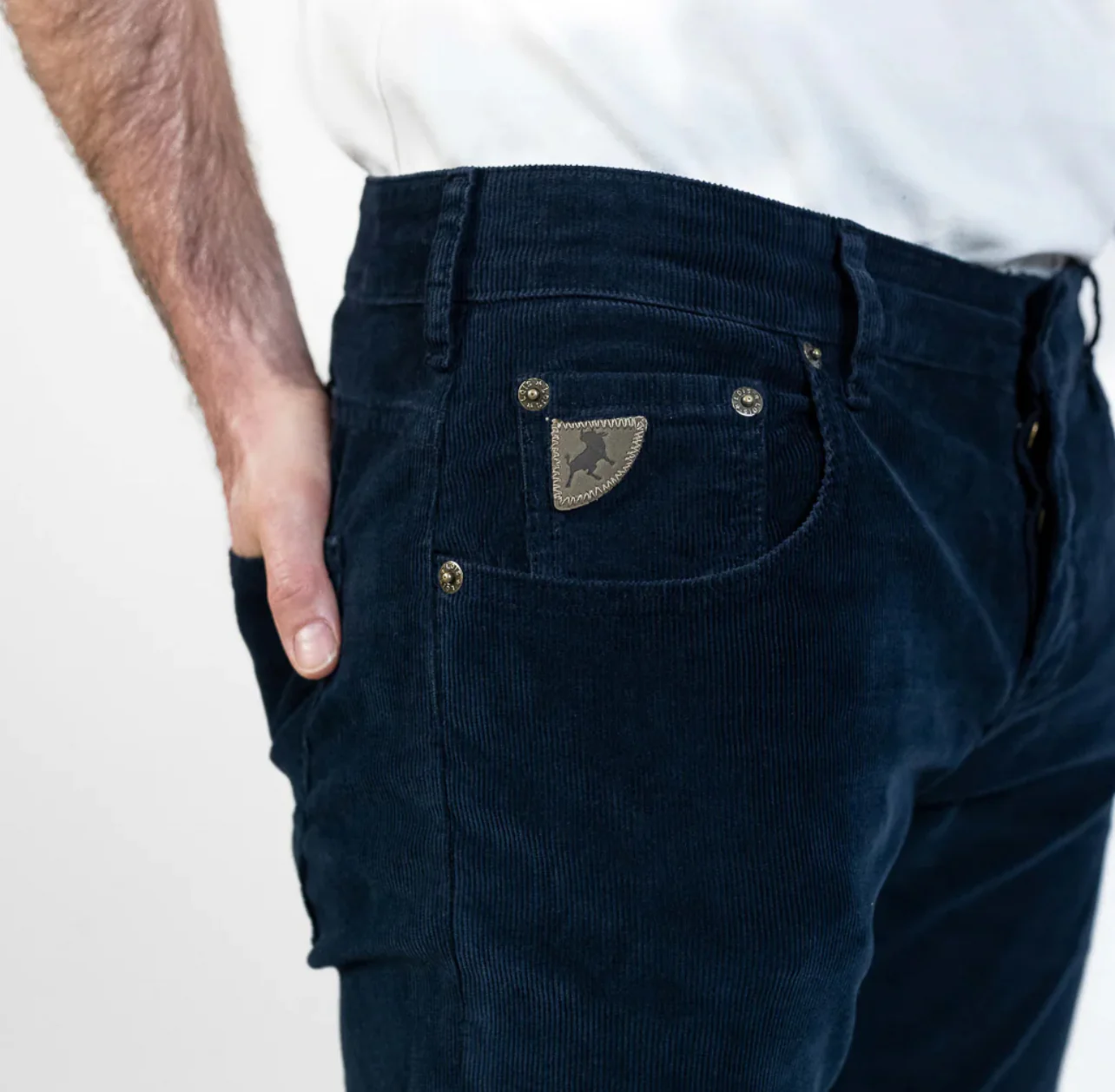 Lois Cords - Sierra Stretch Fit - Navy - BACK IN STOCK - Image 7