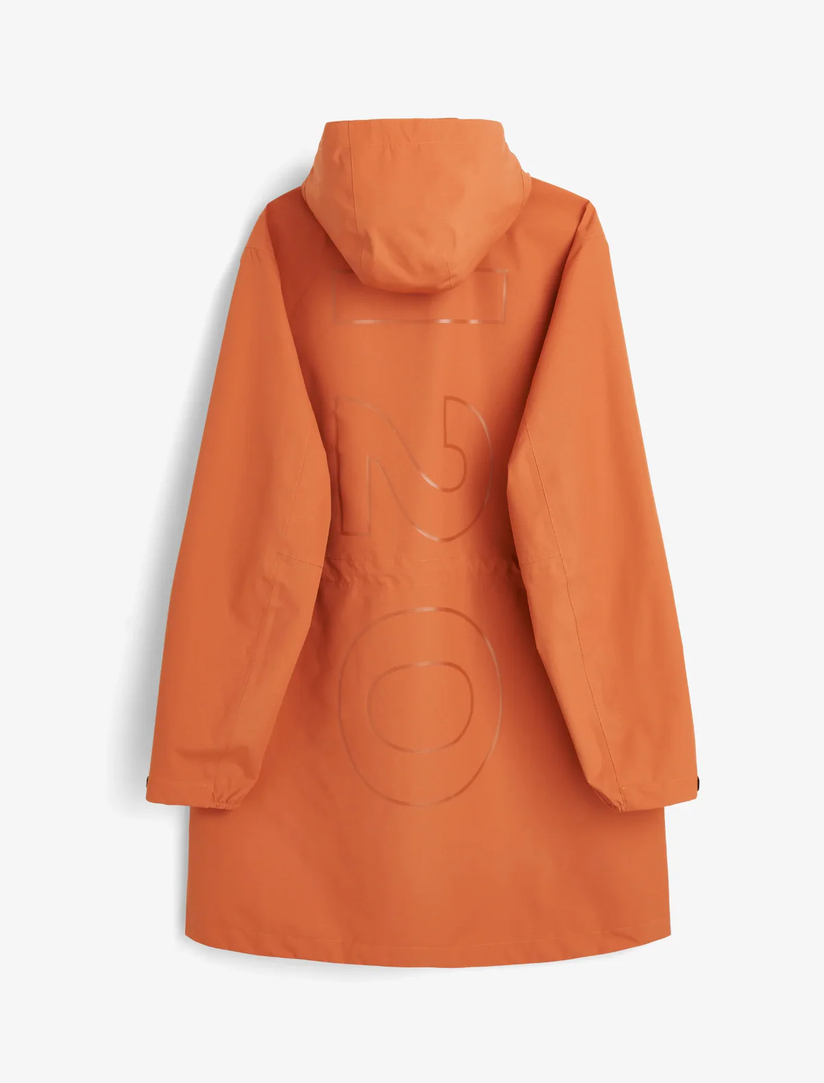 The Long Rømø Rain Parka by H2O Denmark - Autumn Leaf - Image 7
