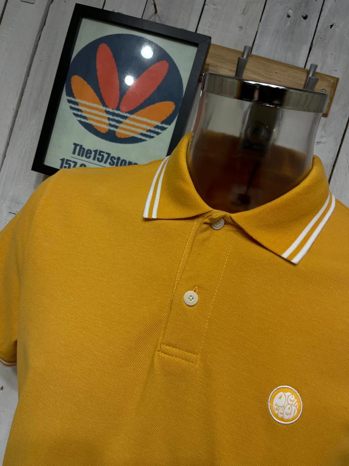 Pretty Green Barton Tipped Polo - Yellow - Image 3