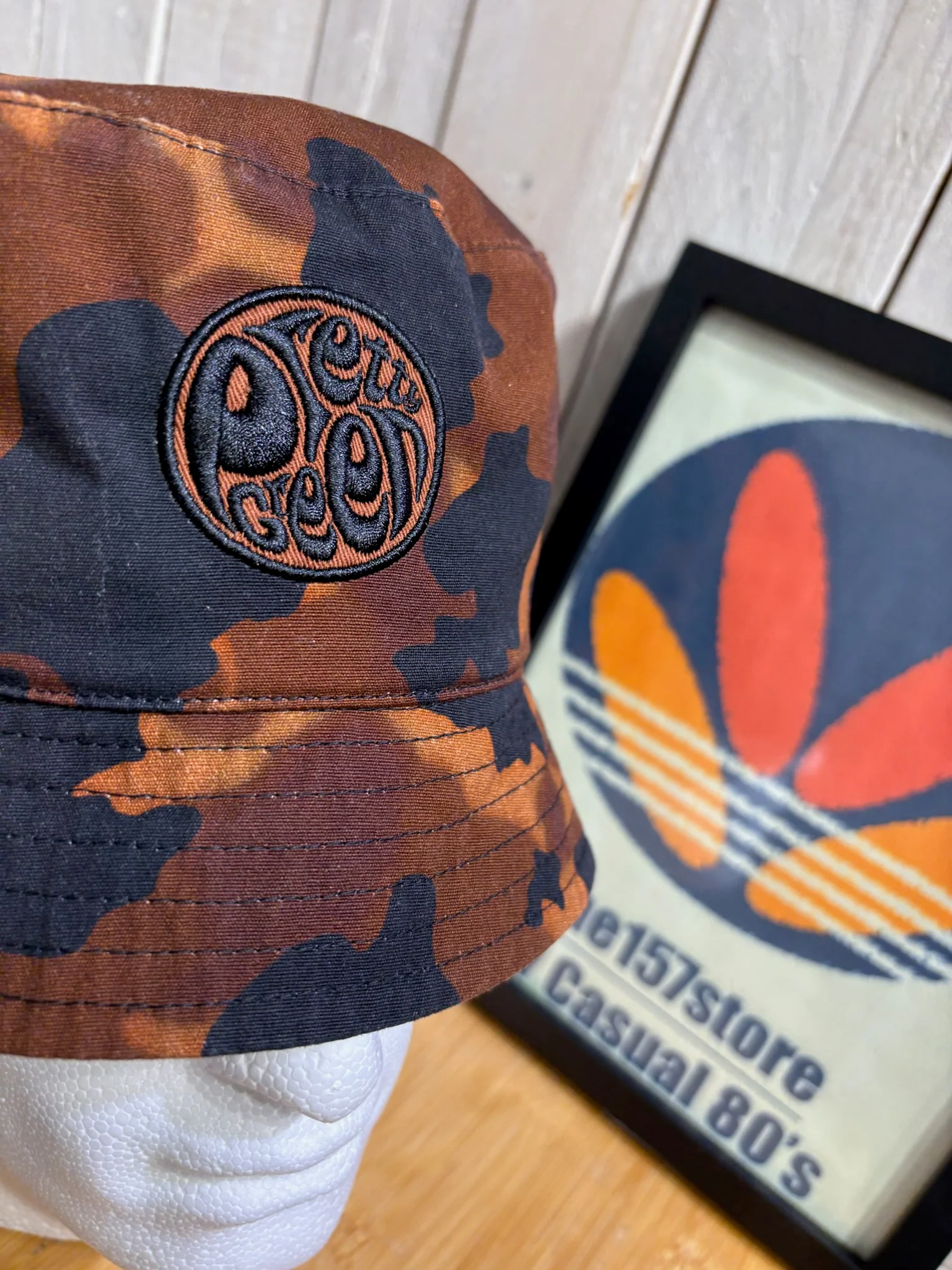 Pretty Green Brindle Bucket Hat - Brown - Image 2
