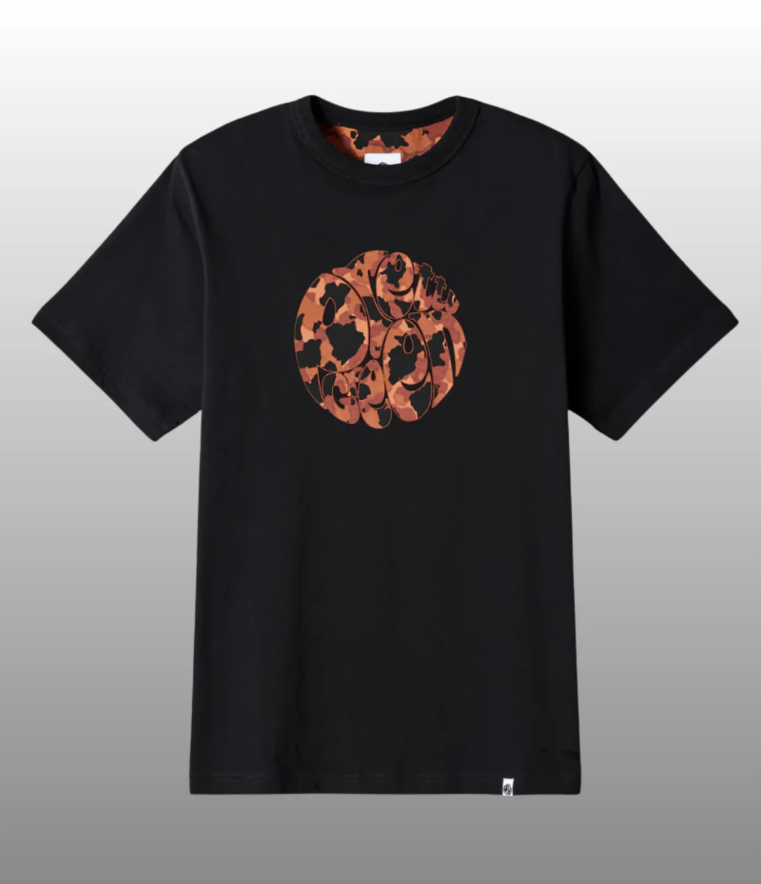 Pretty Green Brindle Logo Tee - Black - Image 2