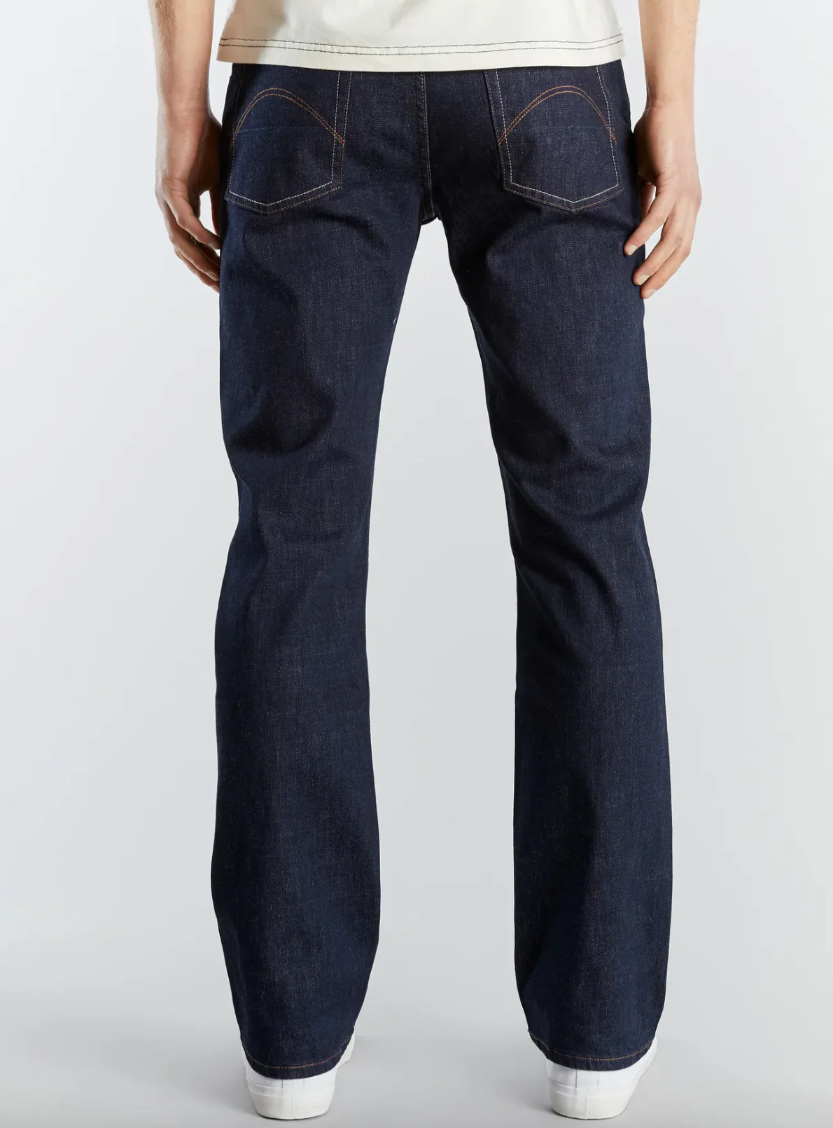 Pretty Green Burnage Regular Fit Jeans - Rinse Wash - Image 3