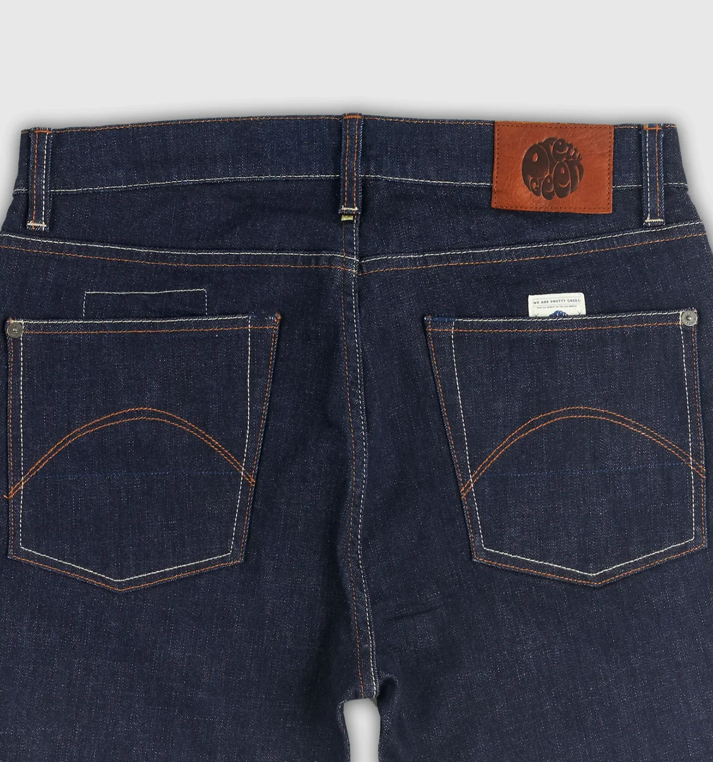 Pretty Green Erwood Slim Fit Jeans - Rinse Wash - Image 5