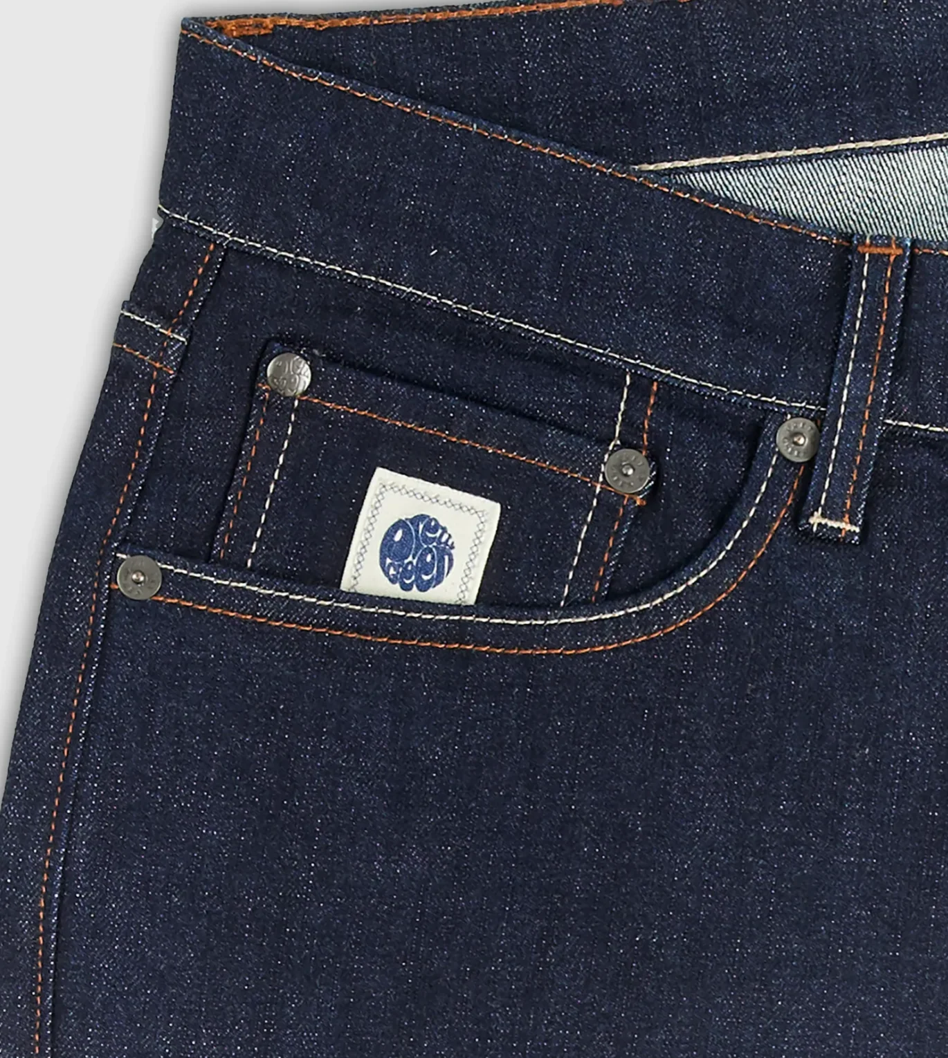 Pretty Green Erwood Slim Fit Jeans - Rinse Wash - Image 6