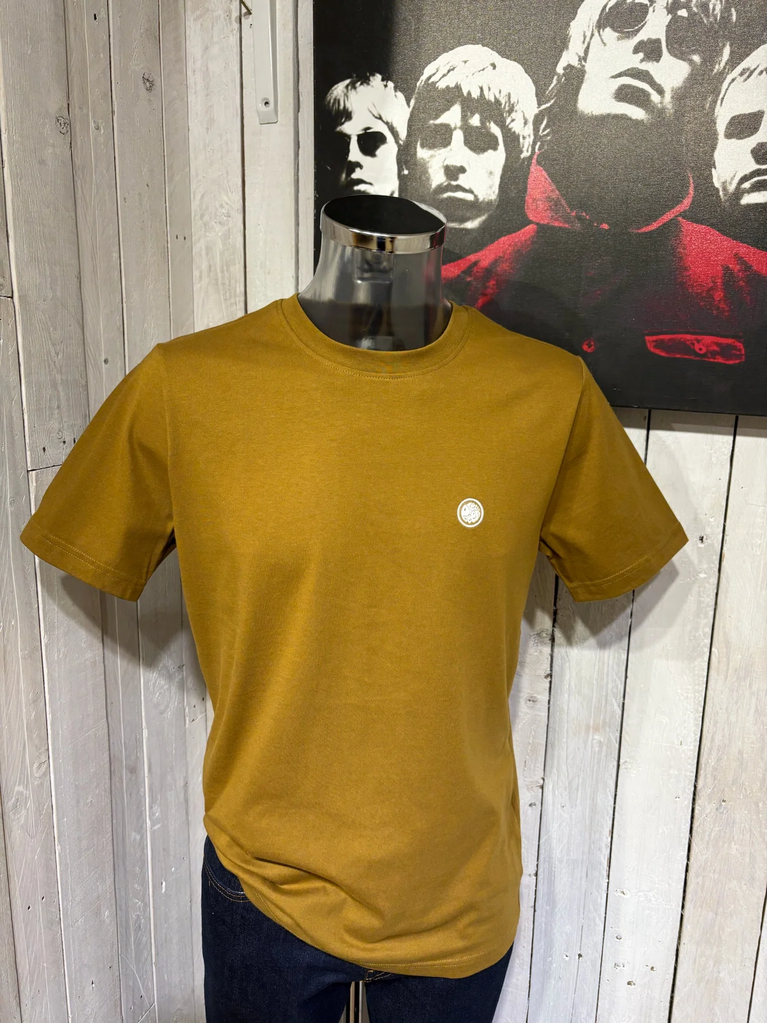 Pretty Green Mitchell Tee - NEW SUMMER 2026 - Khaki Green