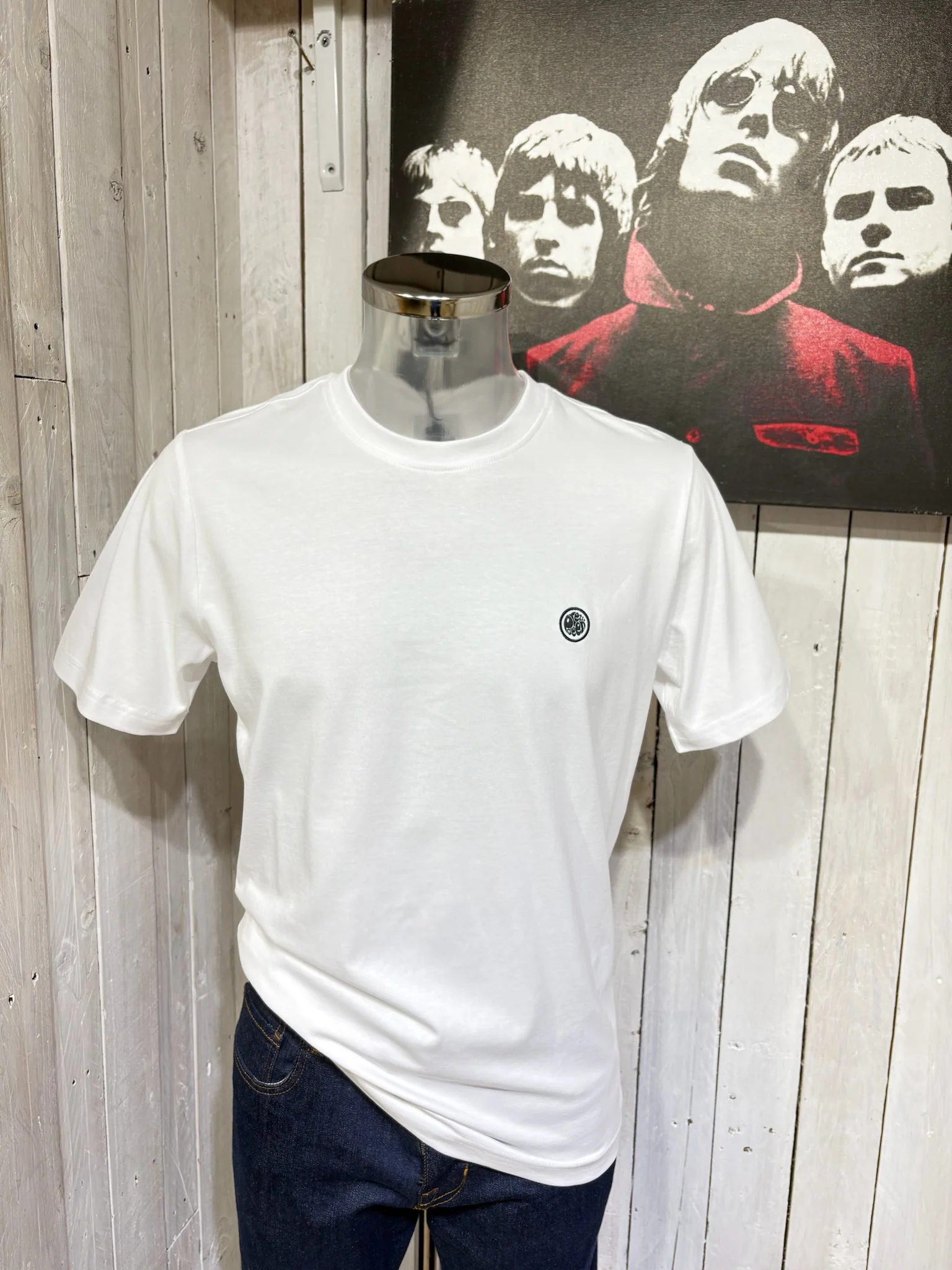 Pretty Green Mitchell Tee - White