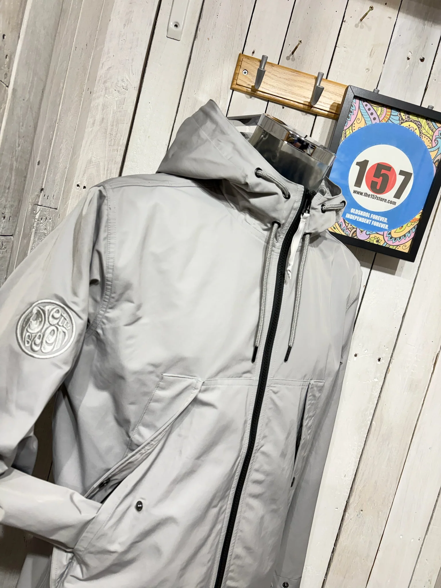 Pretty Green NEW Ridley Parka - Grey - Image 2