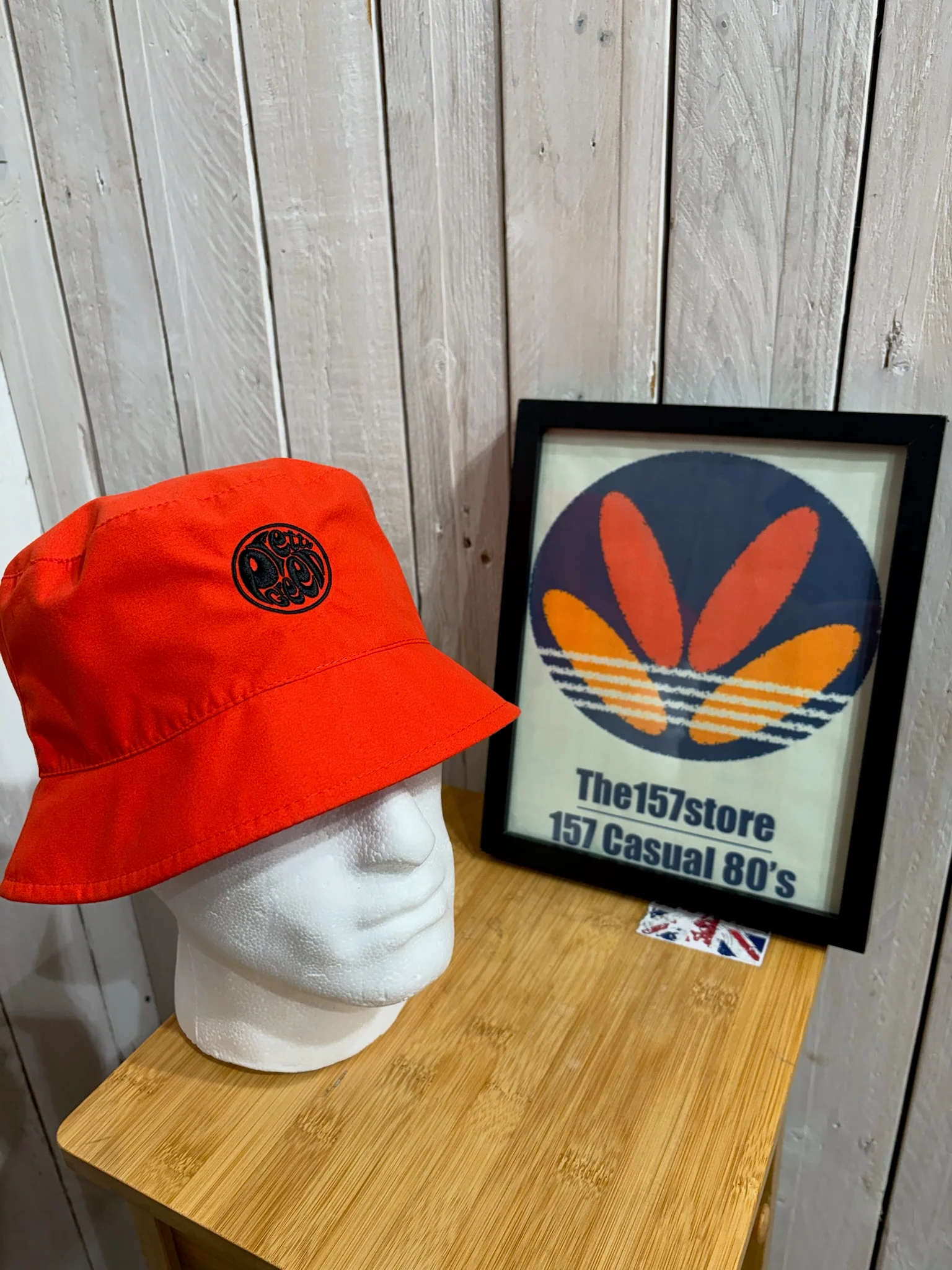 Pretty Green Resonance Bucket Hat - Orange (Water Activated Paisley) - Image 2