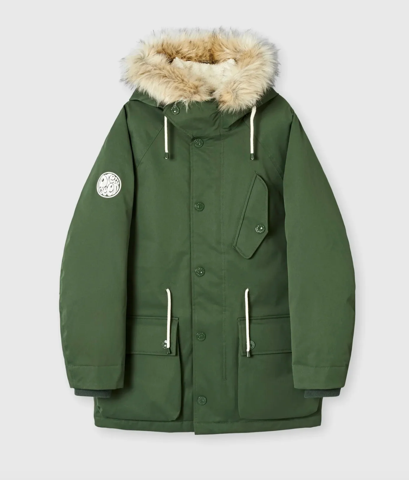 Pretty Green Summit Heavyweight Jacket - Khaki