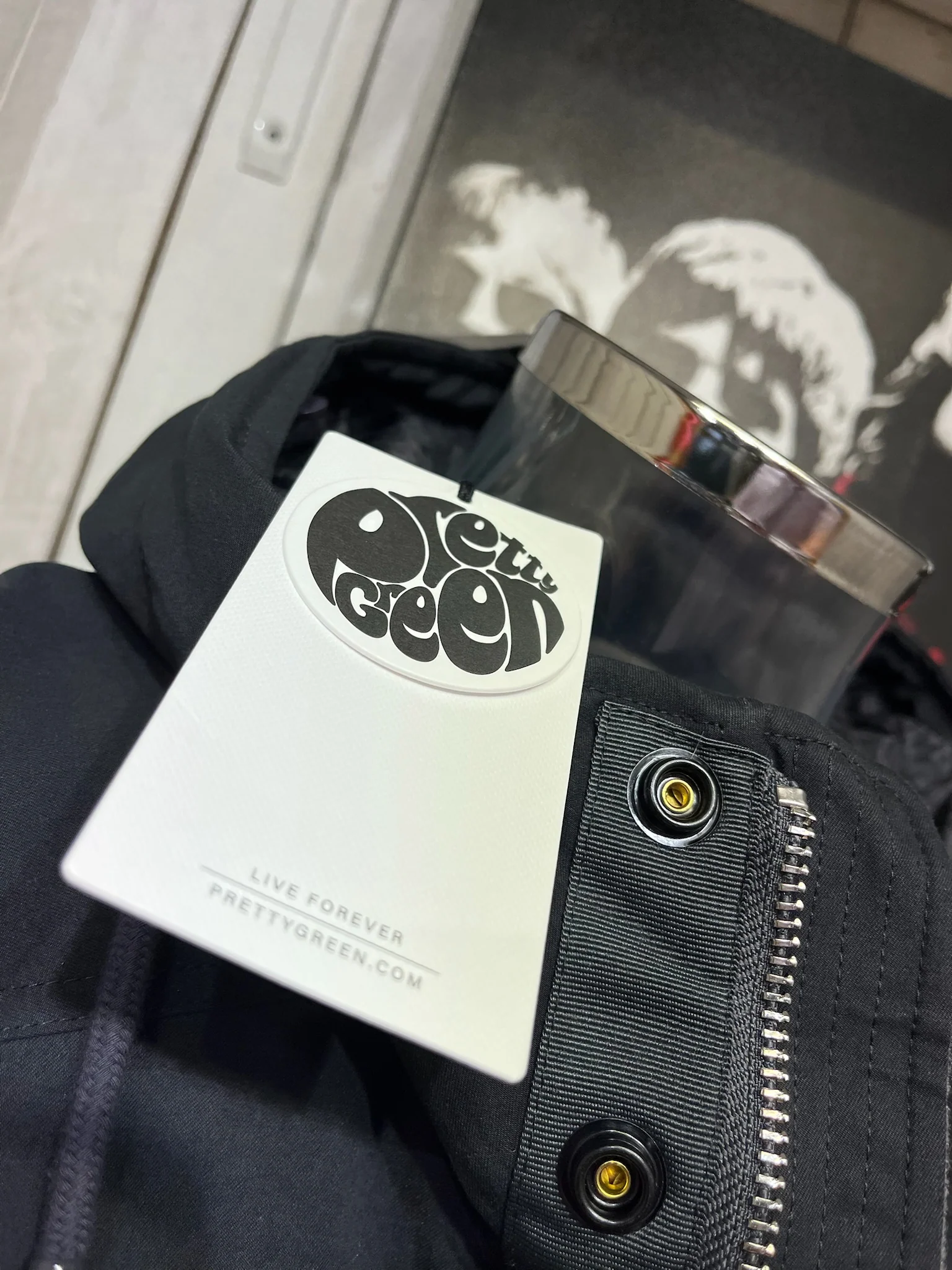 Pretty Green Watson Parka - Black (Detachable fur collar) - Image 5