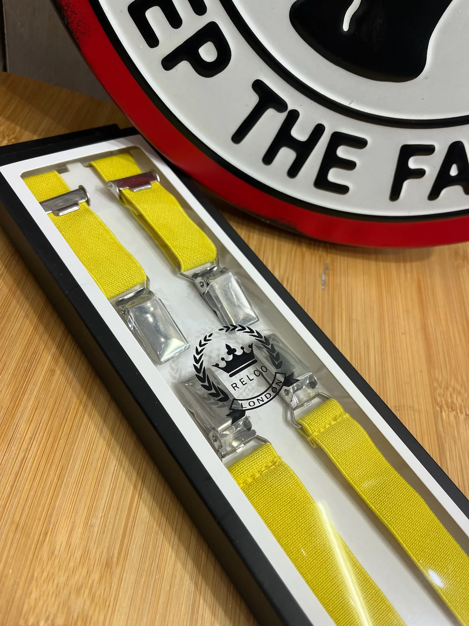 Relco Braces - Yellow