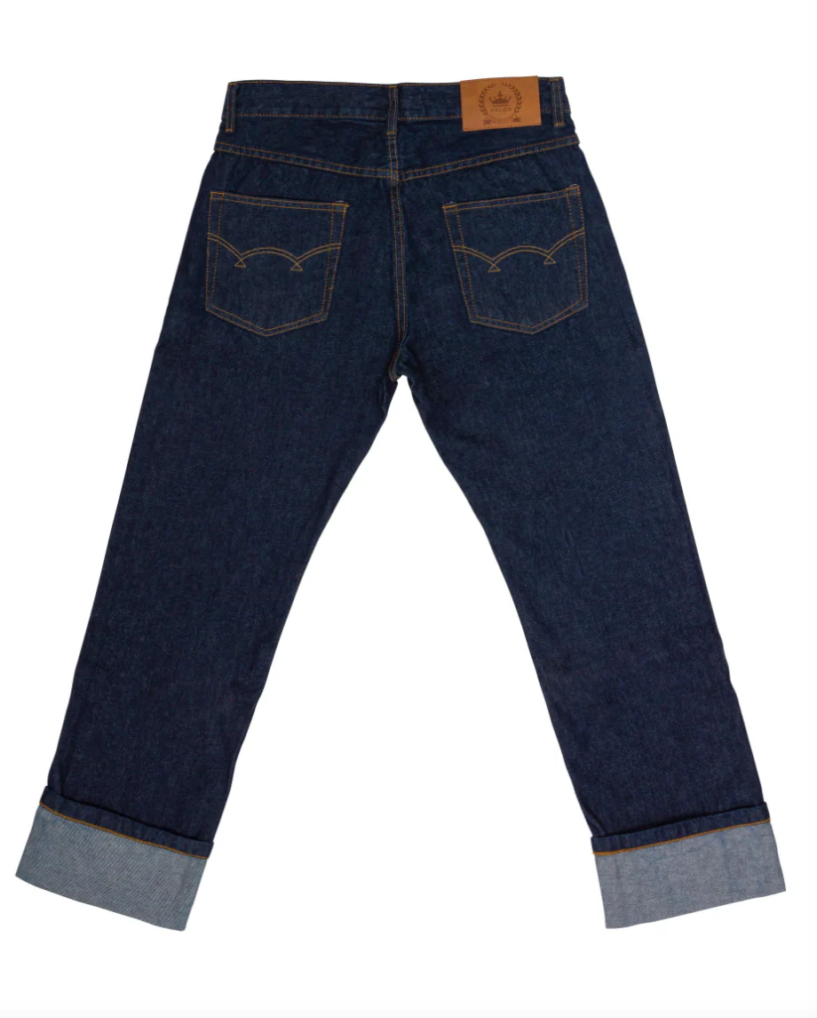 Relco Texas Selvedge Straight Cut Jeans - Denim - Image 6