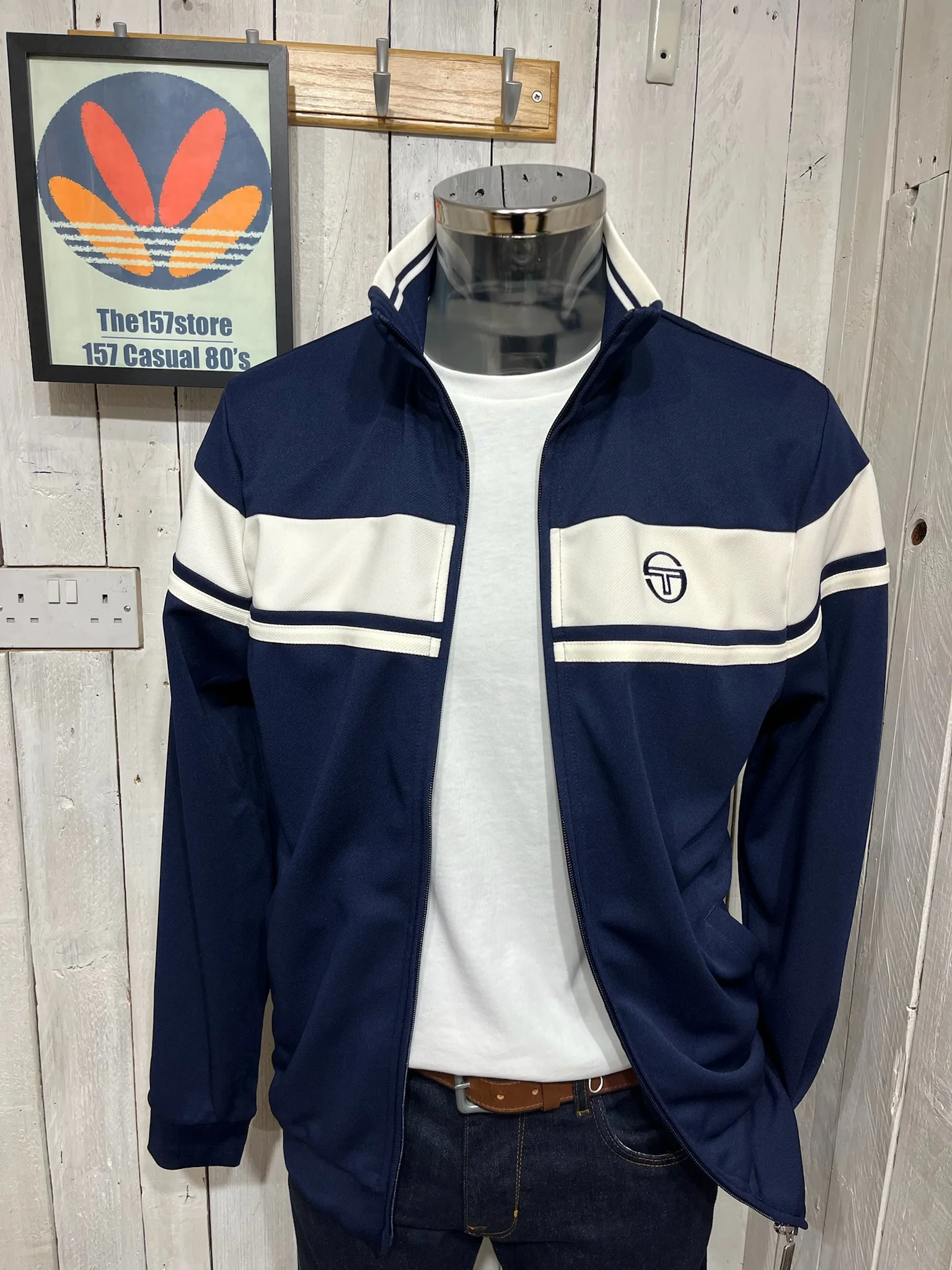 Sergio Tacchini 2025 Damarindo Track Top - Maritime Blue