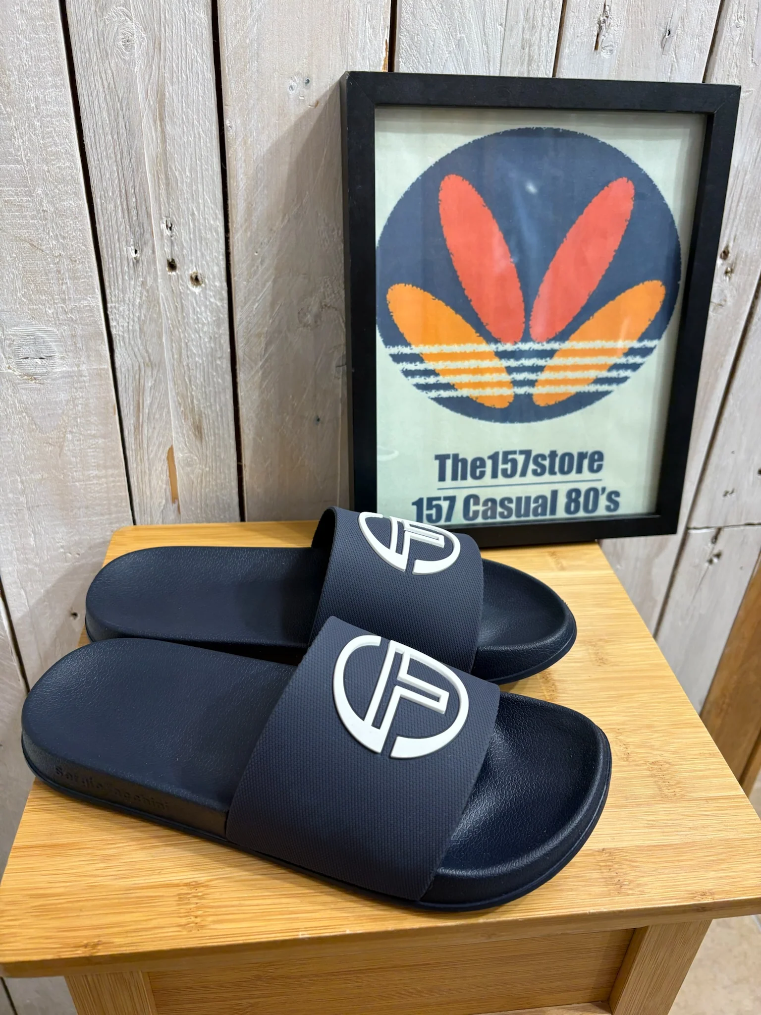 Sergio Tacchini Anzio Slider - Navy Peony Navy White 4957