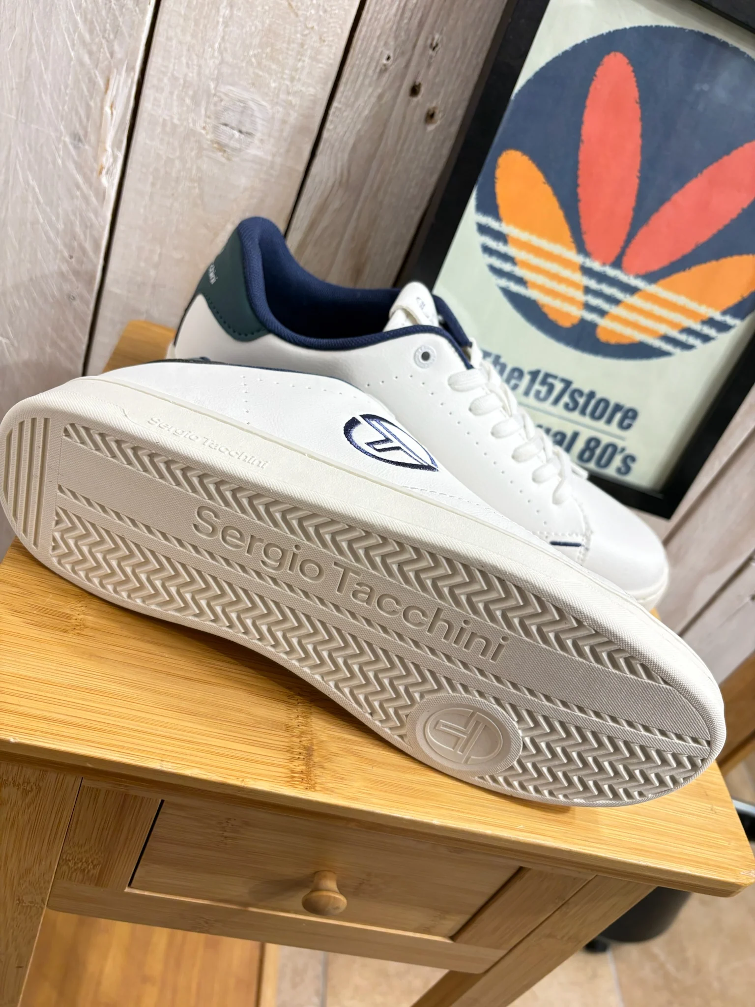 Sergio Tacchini Bravo LTX Trainers - White Navy Mediterranea 4926 - Image 5