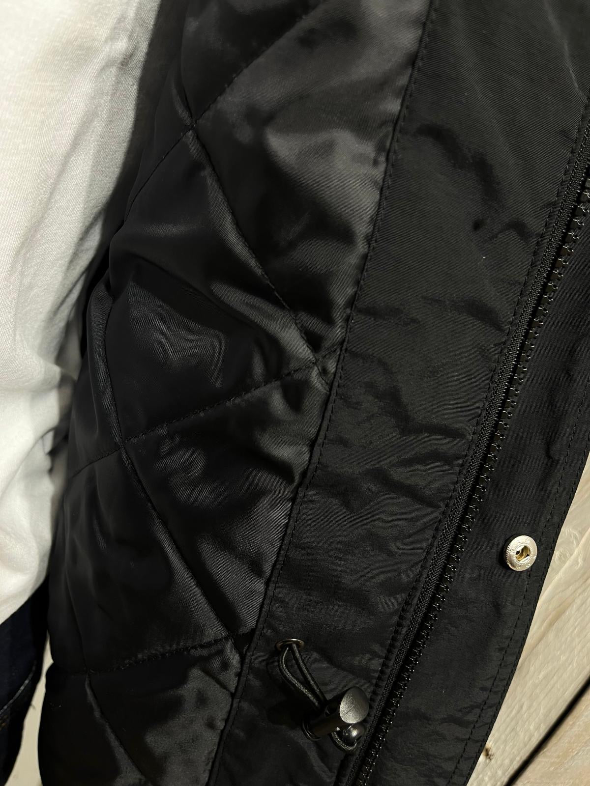 Sergio Tacchini Budge Parka Coat - Black (Detachable Fur) - Image 7