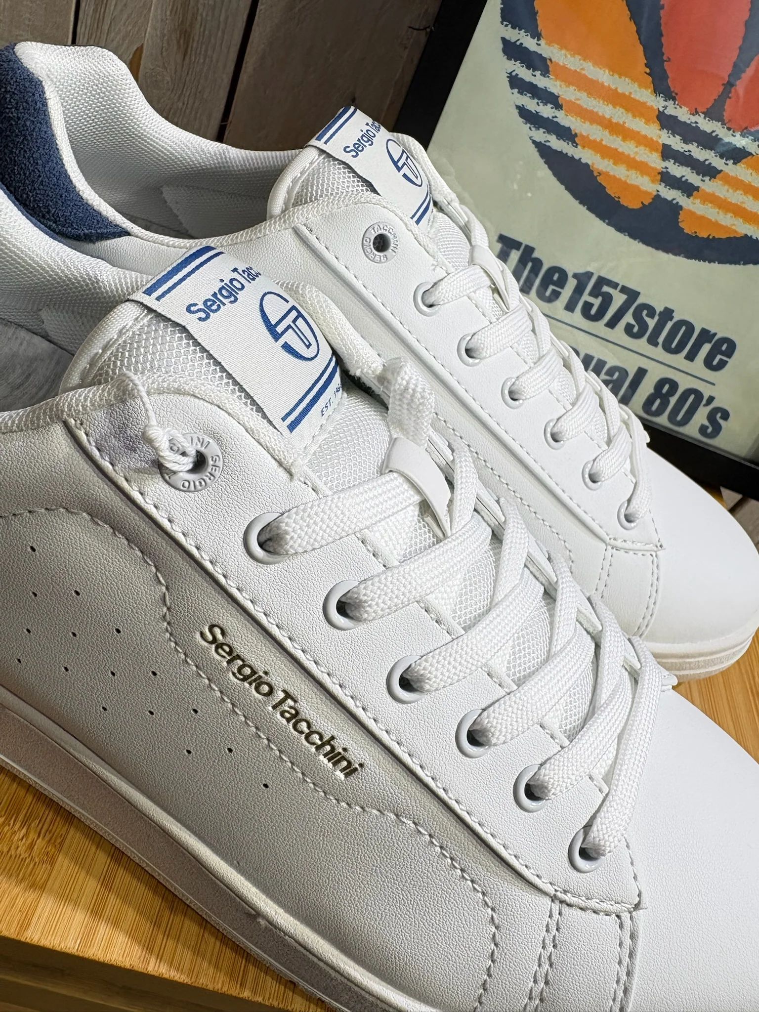 Sergio Tacchini Capri Trainers - White / Infinity 4797 - Image 2