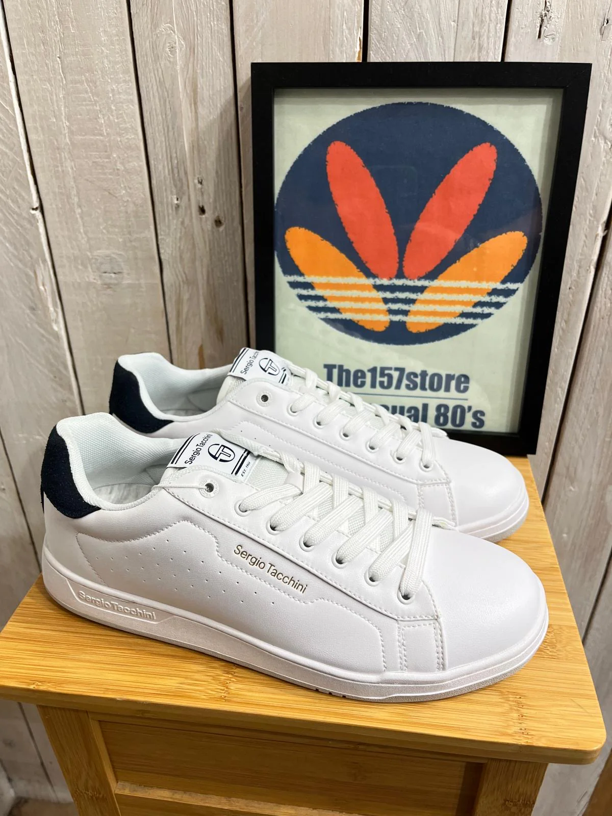 Sergio Tacchini Capri Trainers - White / Navy