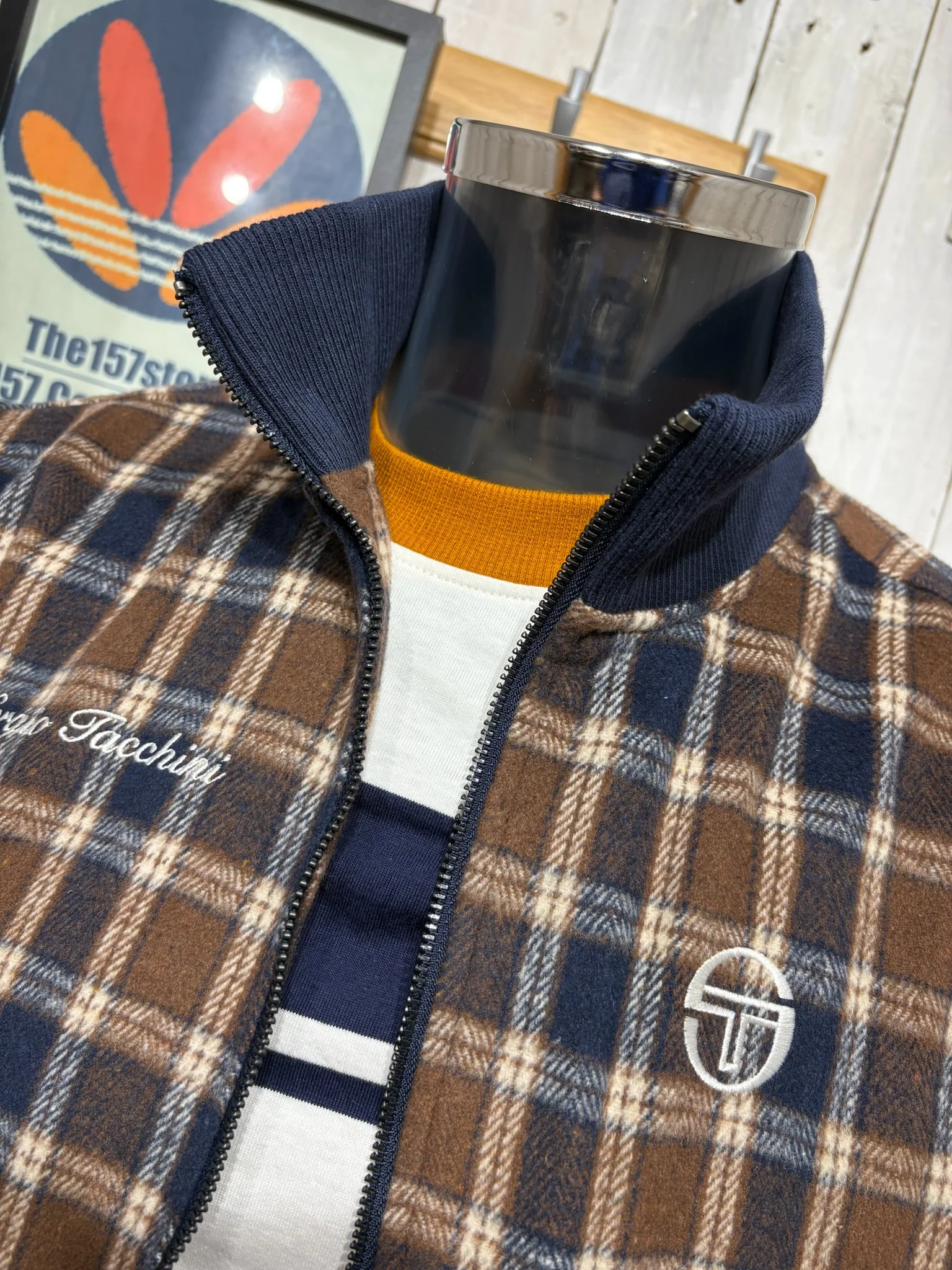 Sergio Tacchini Coppola Track Jacket - Maritime Blue - Image 3