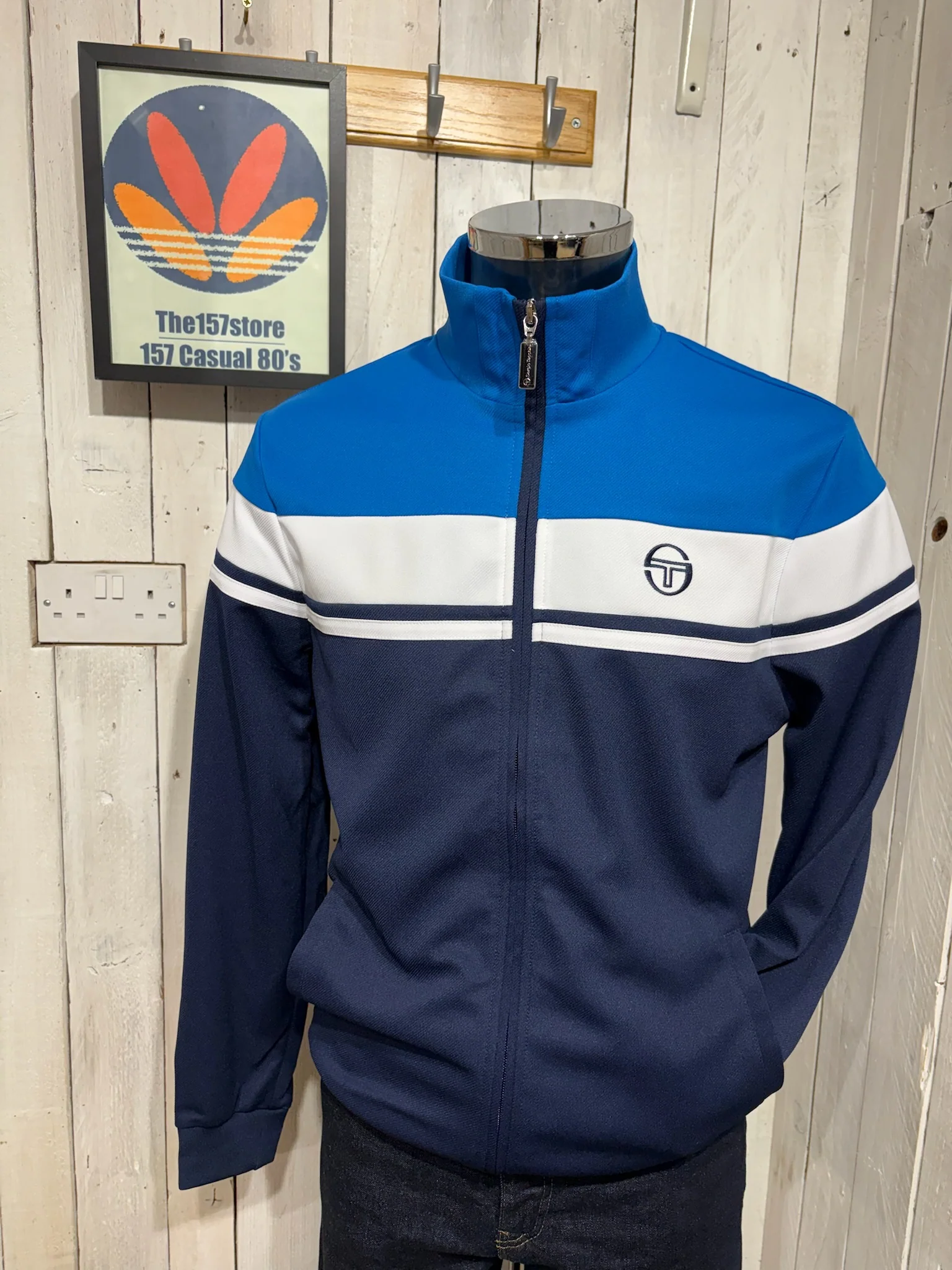 Sergio Tacchini Damarindo Track Top - Directoire Blue