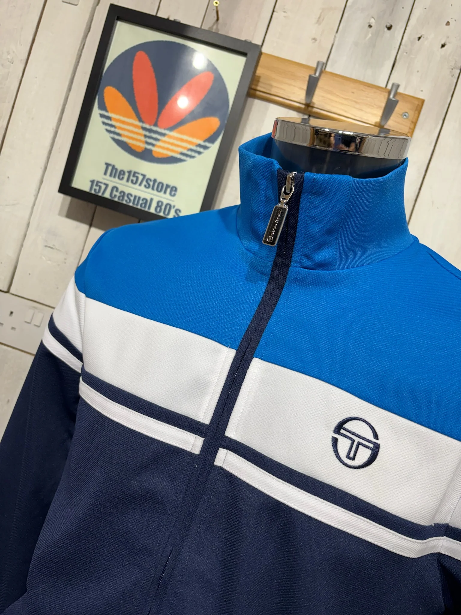 Sergio Tacchini Damarindo Track Top - Directoire Blue - Image 2